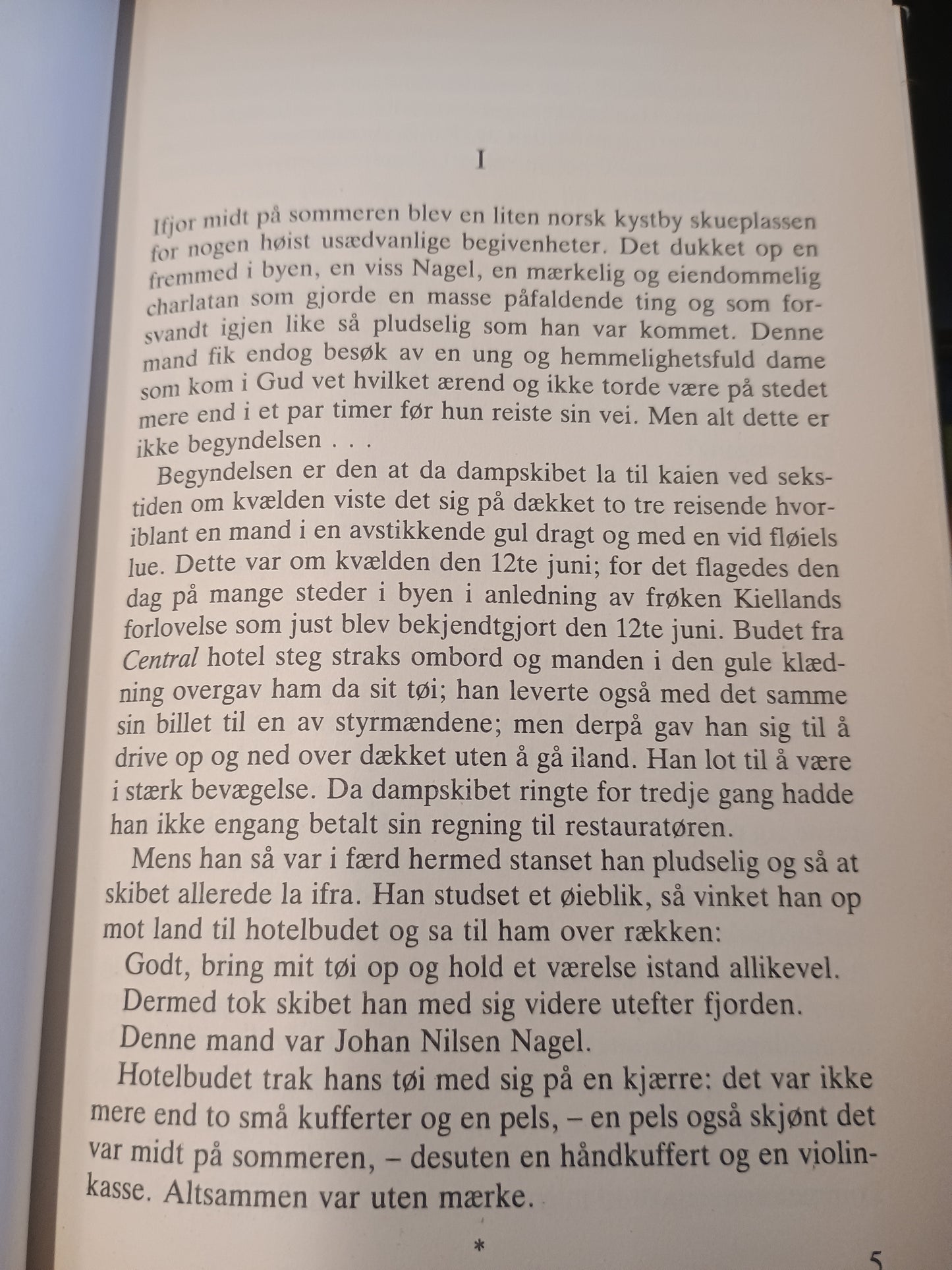 Mysterier, Knut Hamsun
