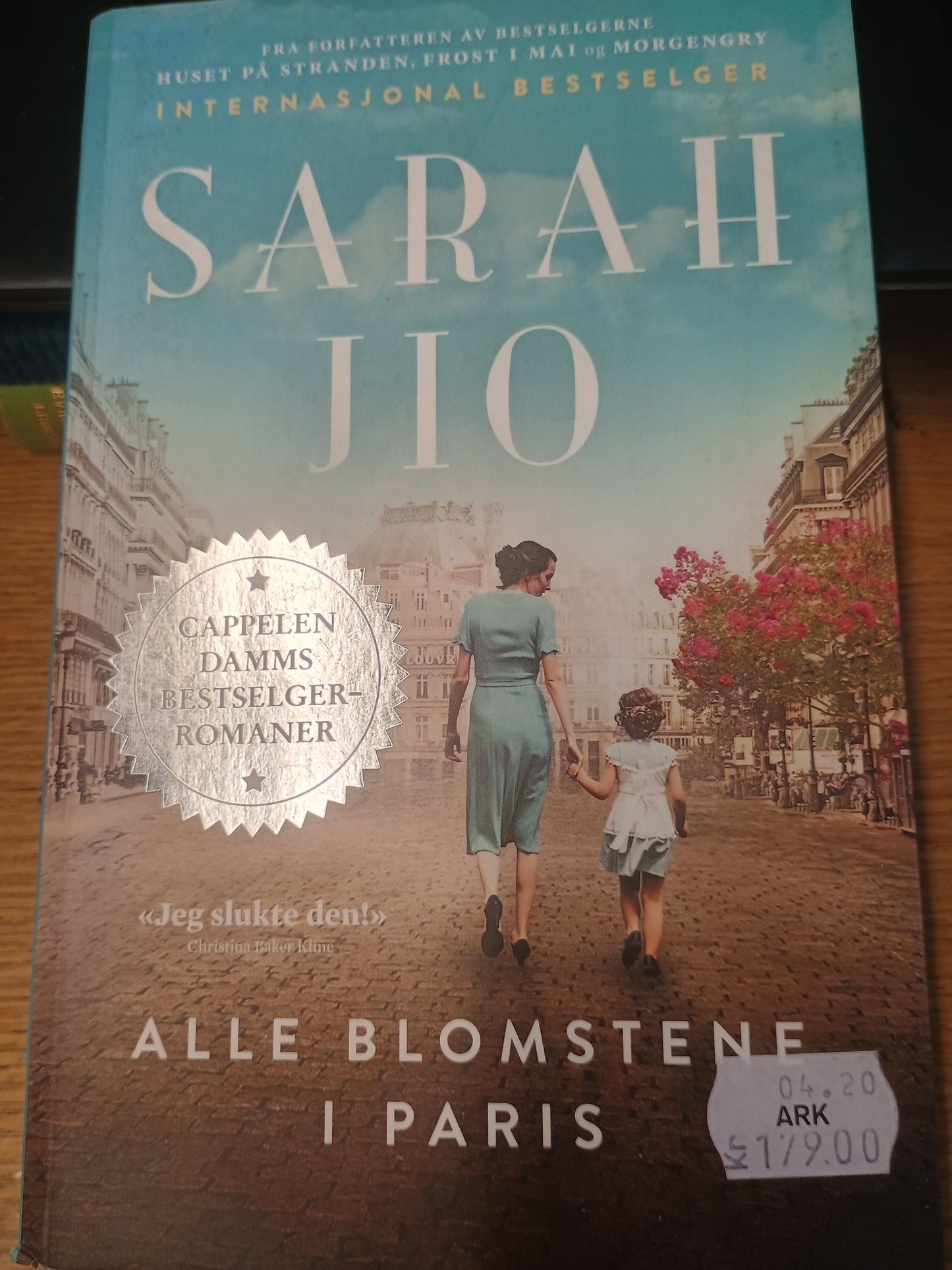 Alle blomstene i Paris, Sarah Jio
