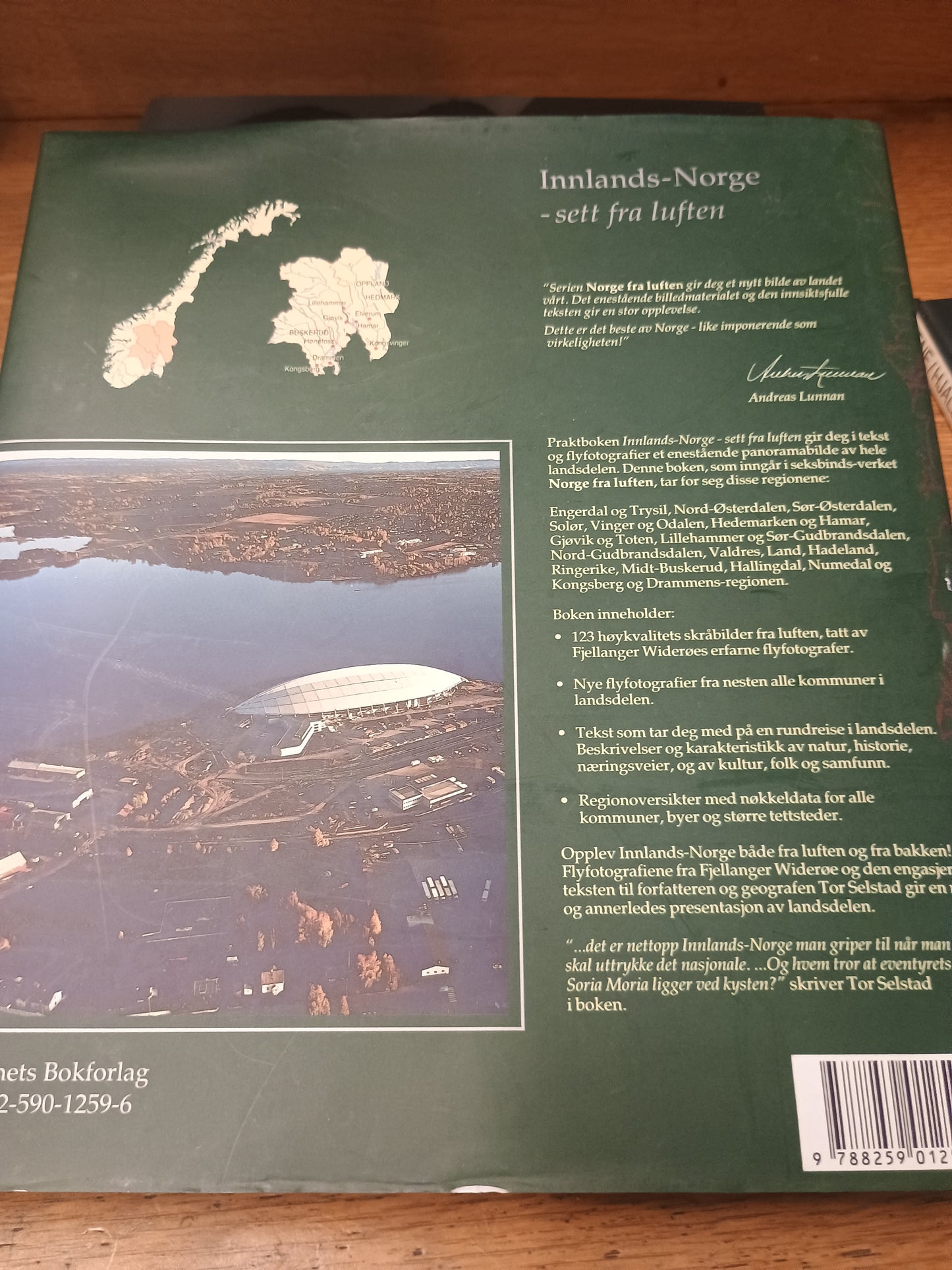 Innlands-Norge - sett fra luften, Tor Selstad