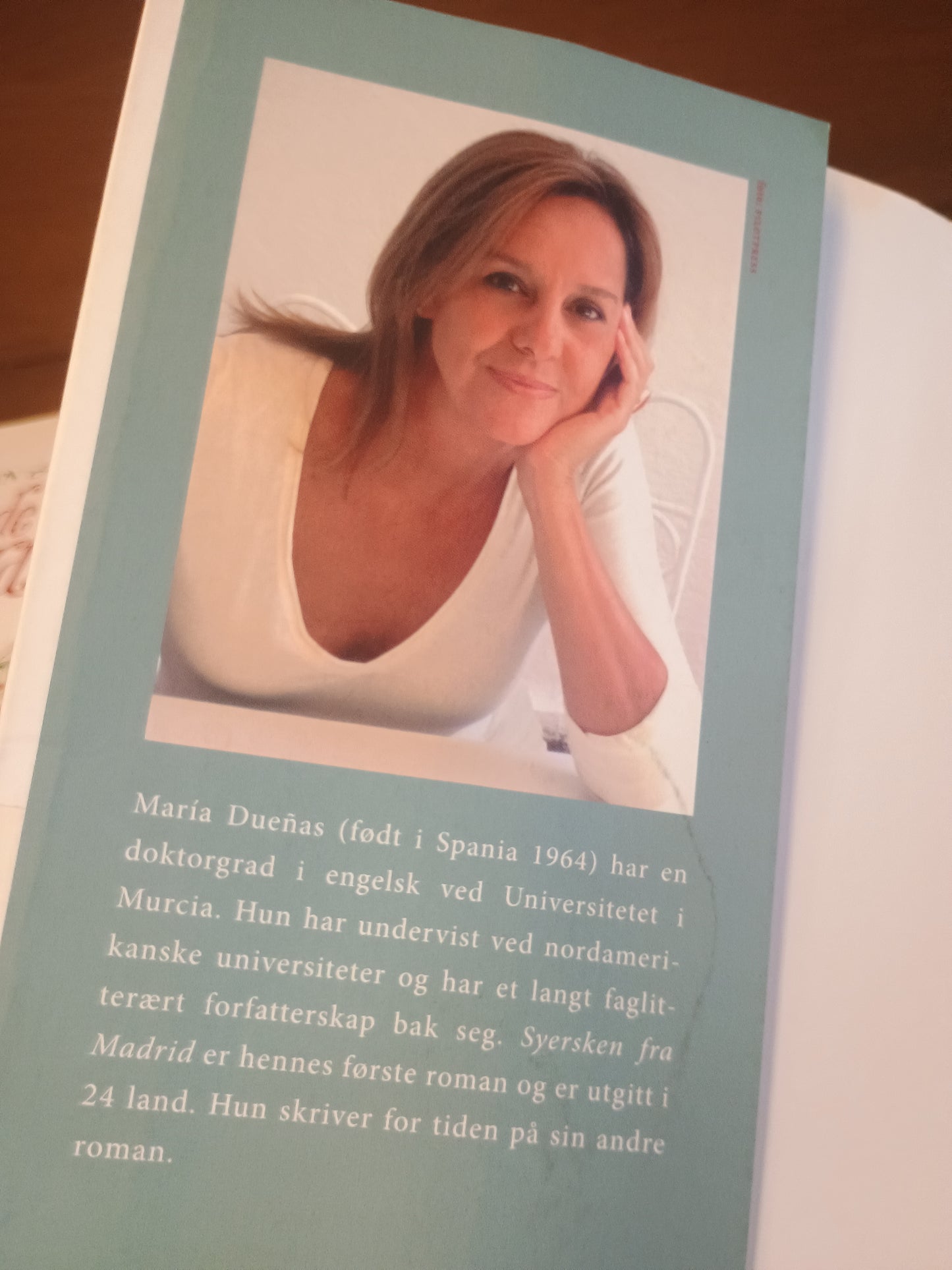 Syersken fra Madrid, Maria Dueñas