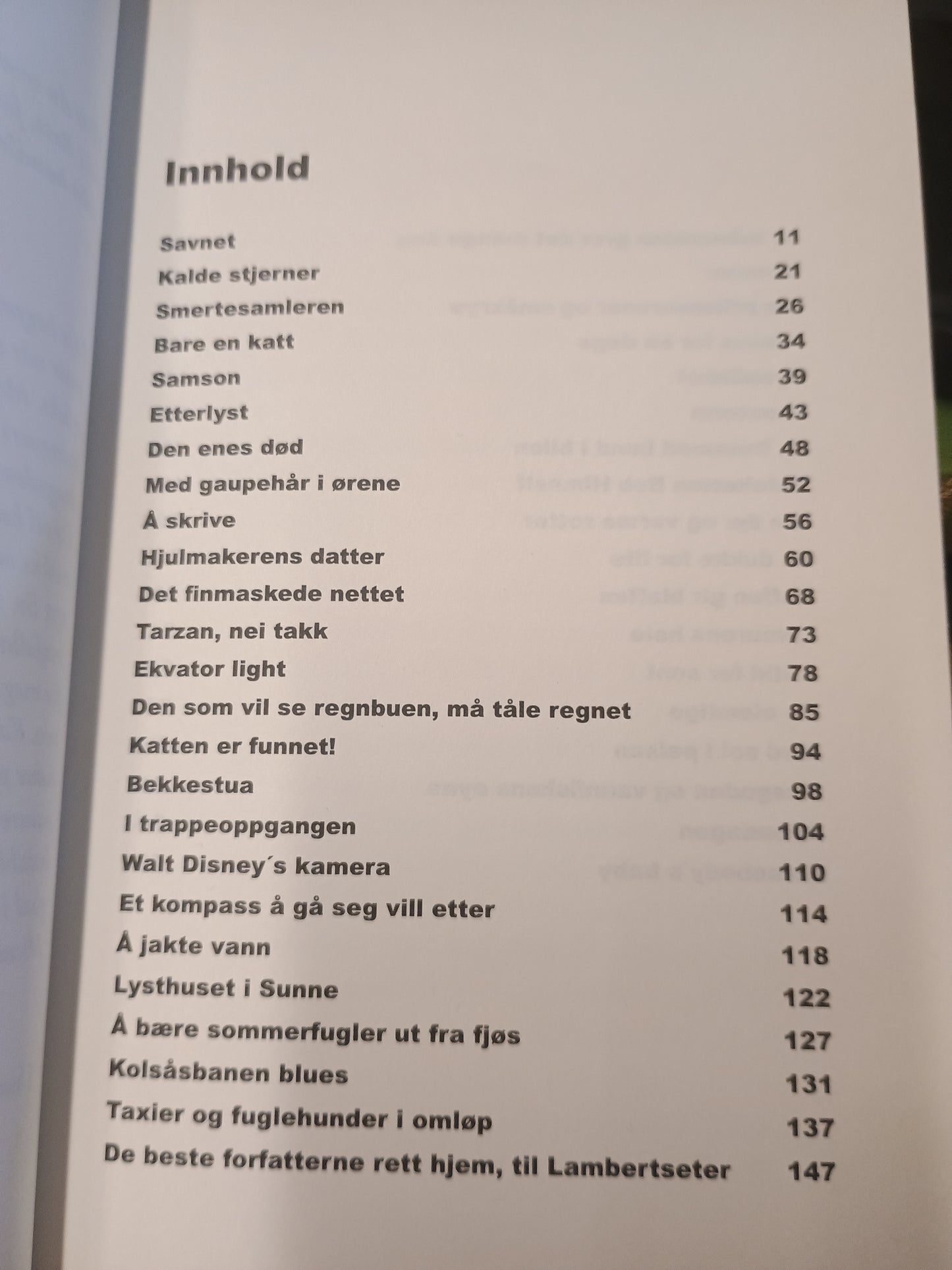 Knut Nobody’s Baby, Unni Lindell