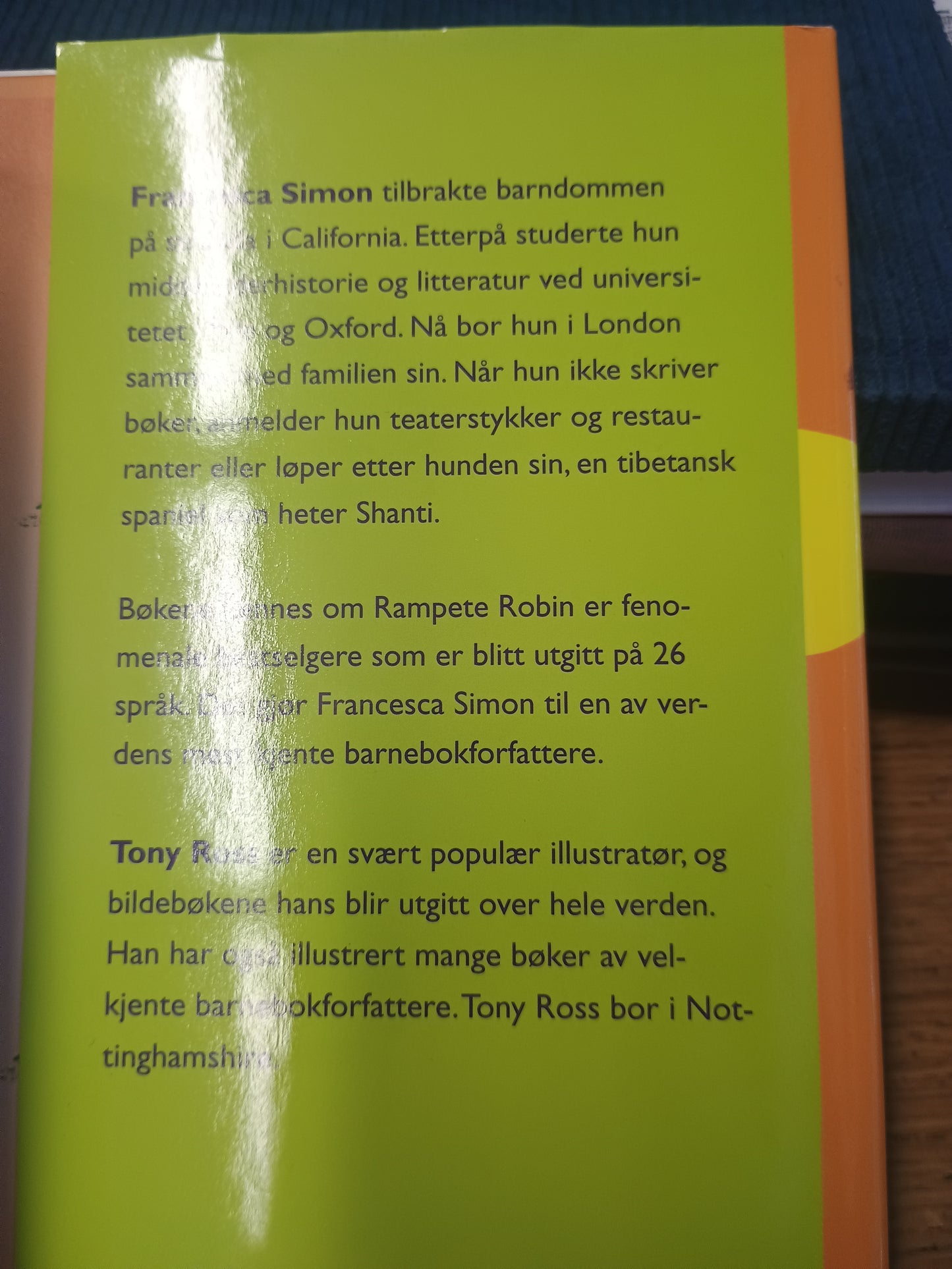 Rampete Robins Grusomme gjerninger, Francesca Simon