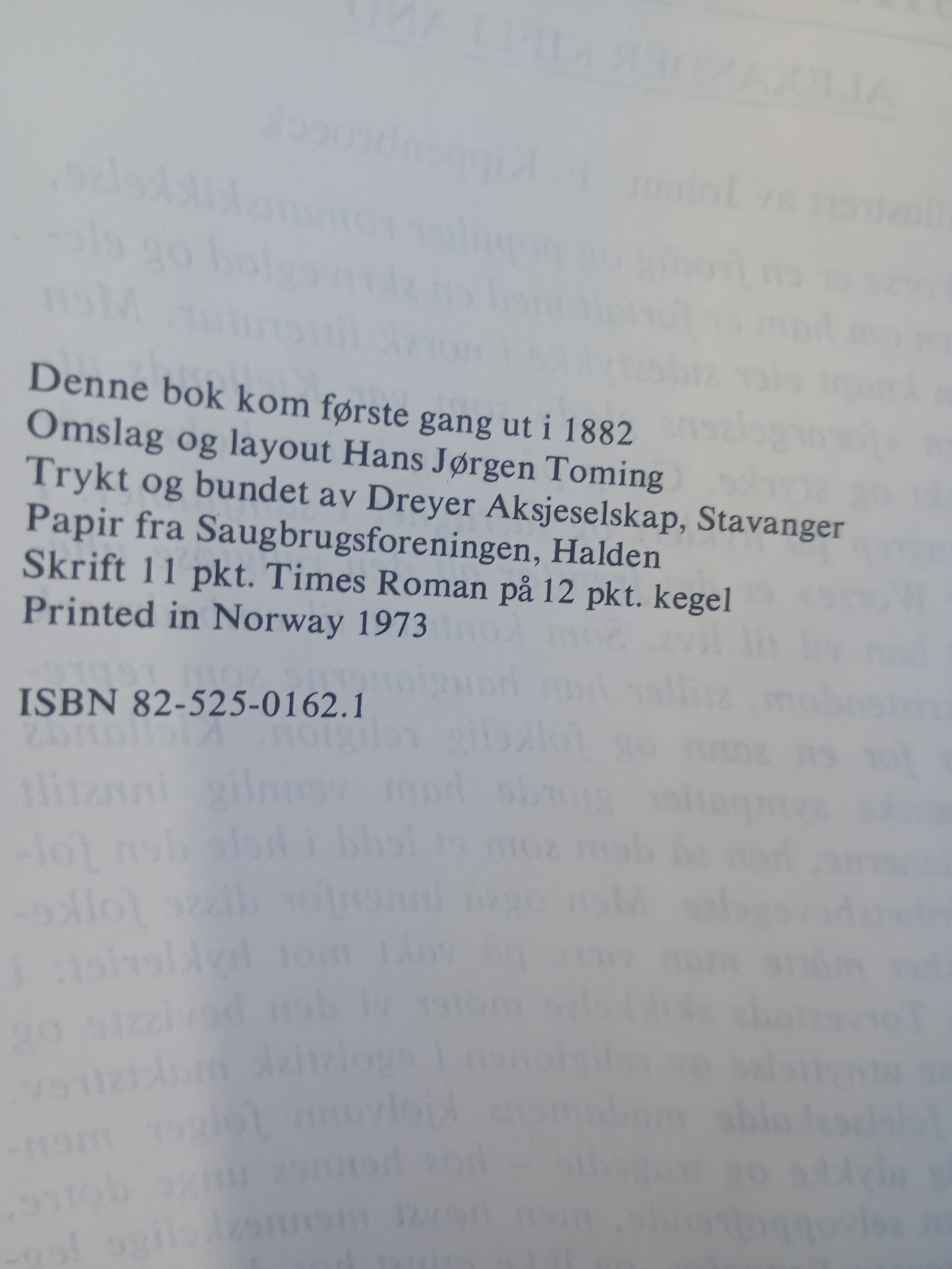 Skipper Worse, Alexander Kielland