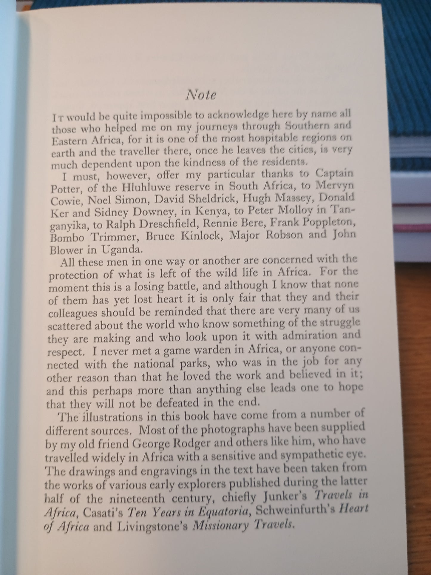 No Room in the Ark, Alan Moorhead