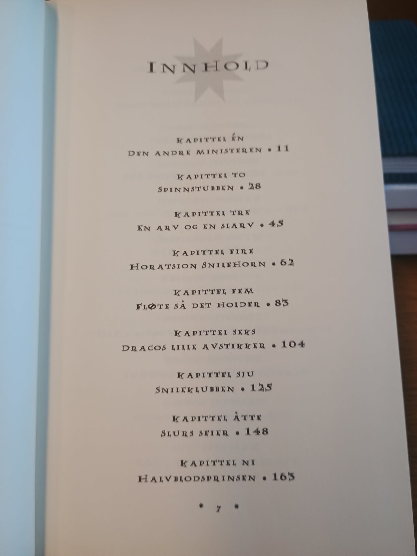 Harry Potter og Halvbrorsprinsen, J. K. Rowling