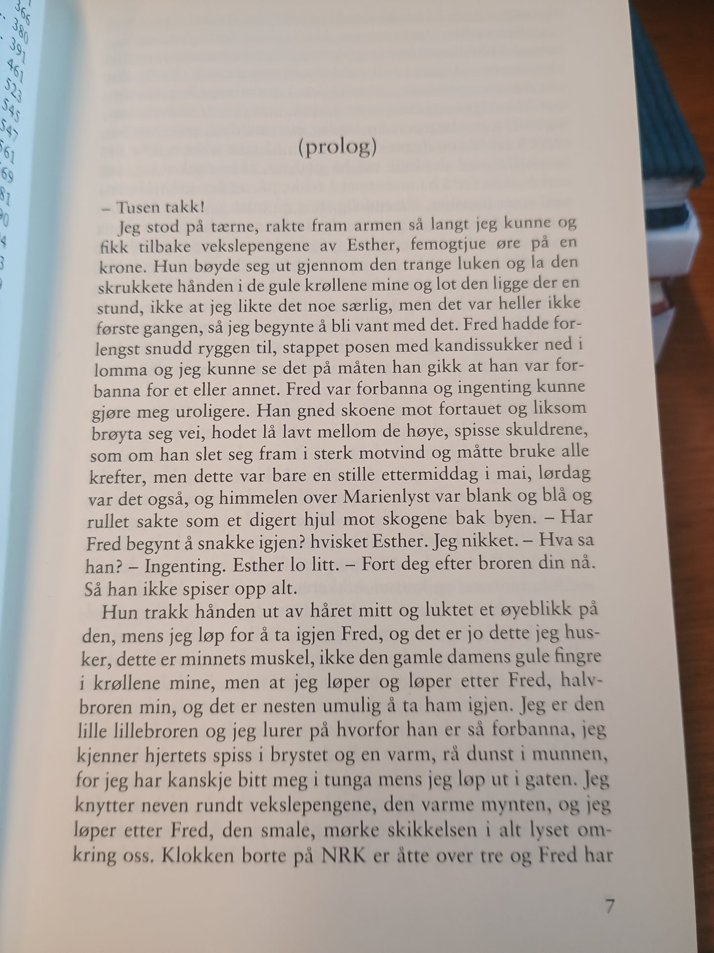 Halvbroren, Lars Saabye Christensen