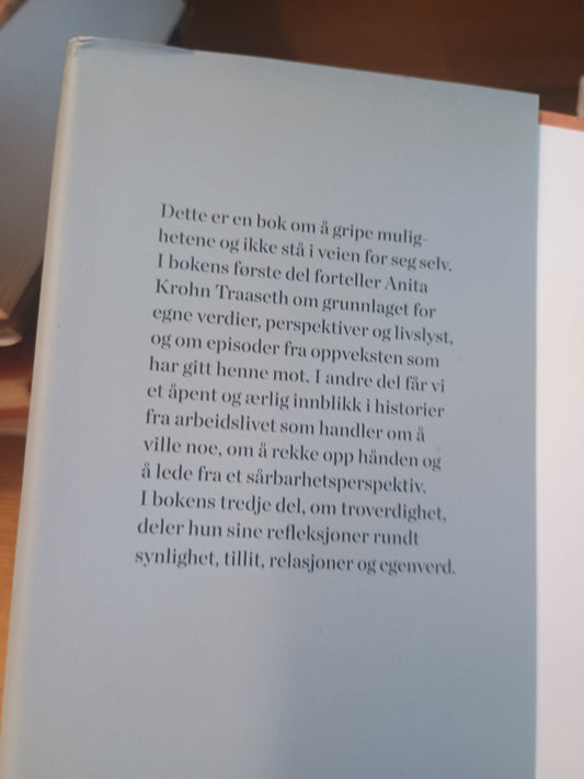 Godt nok for de svina, Anita Krohn Traaseth