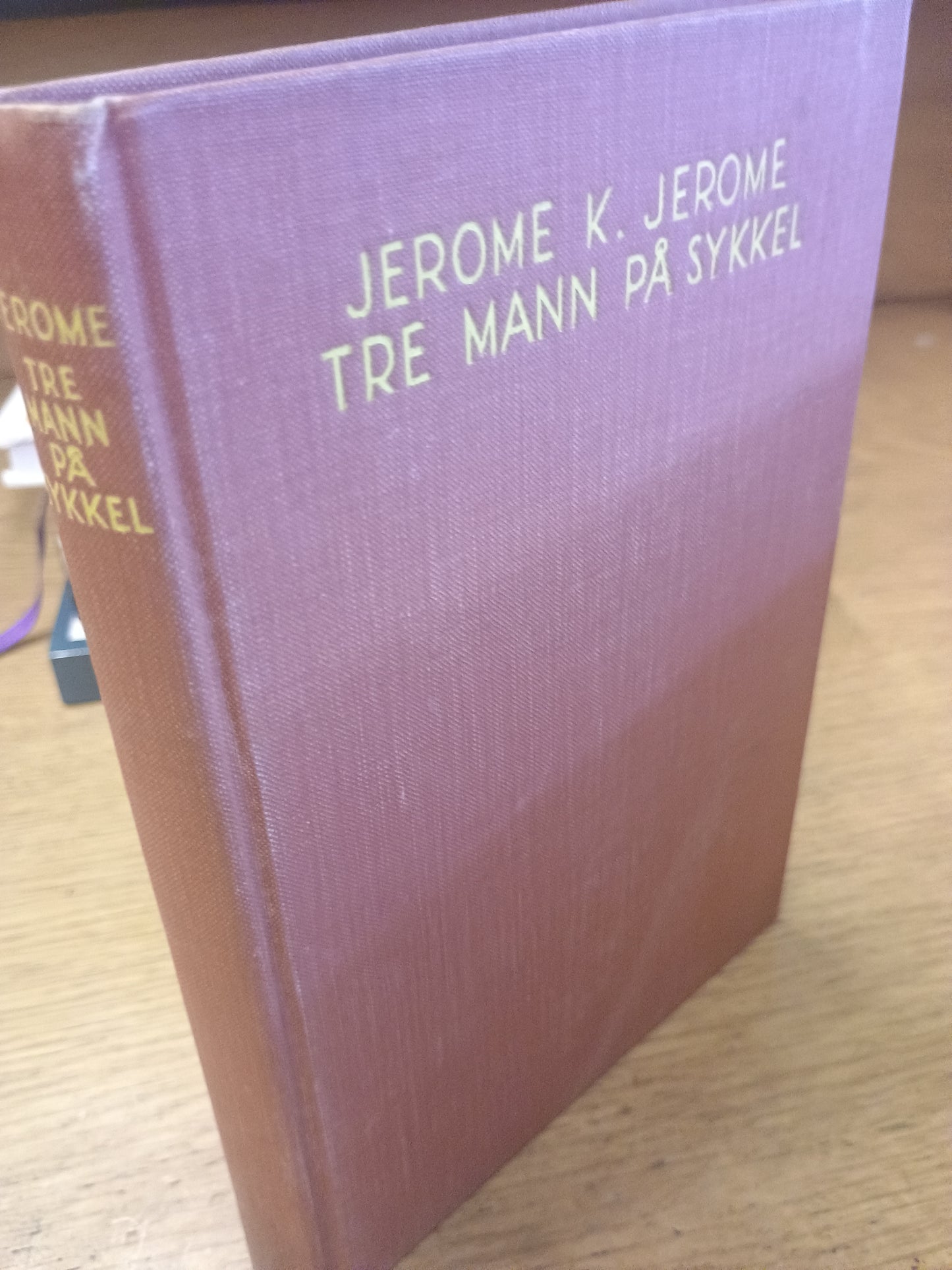 Tre mann på sykkel, Jerome K. Jerome