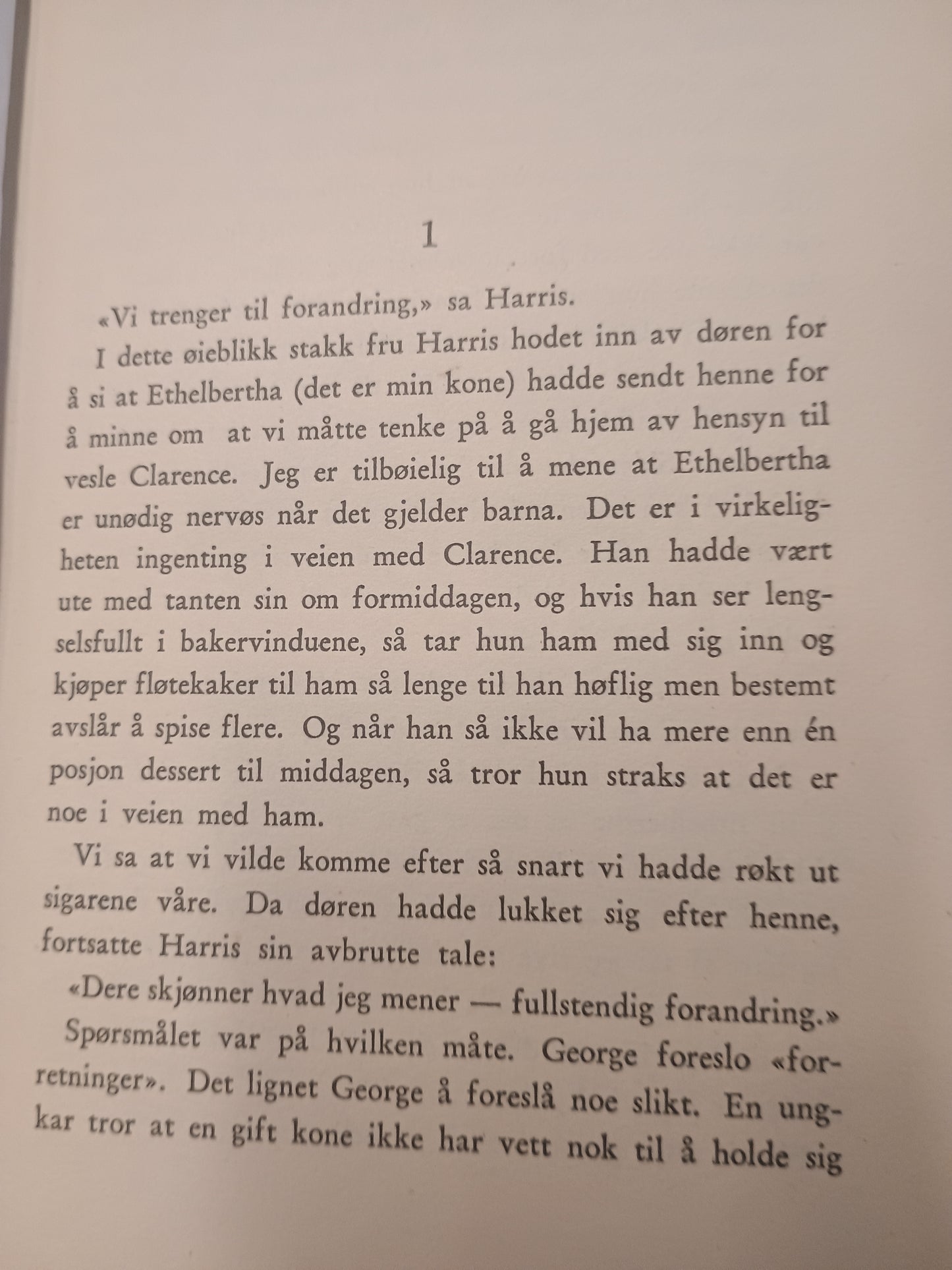 Tre mann på sykkel, Jerome K. Jerome