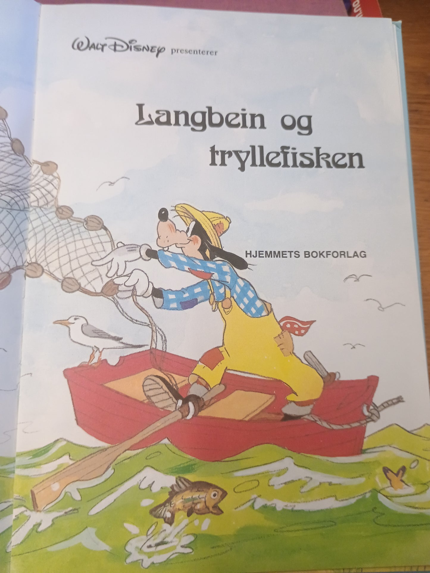 Langbein og tryllefisken, Walt Disney