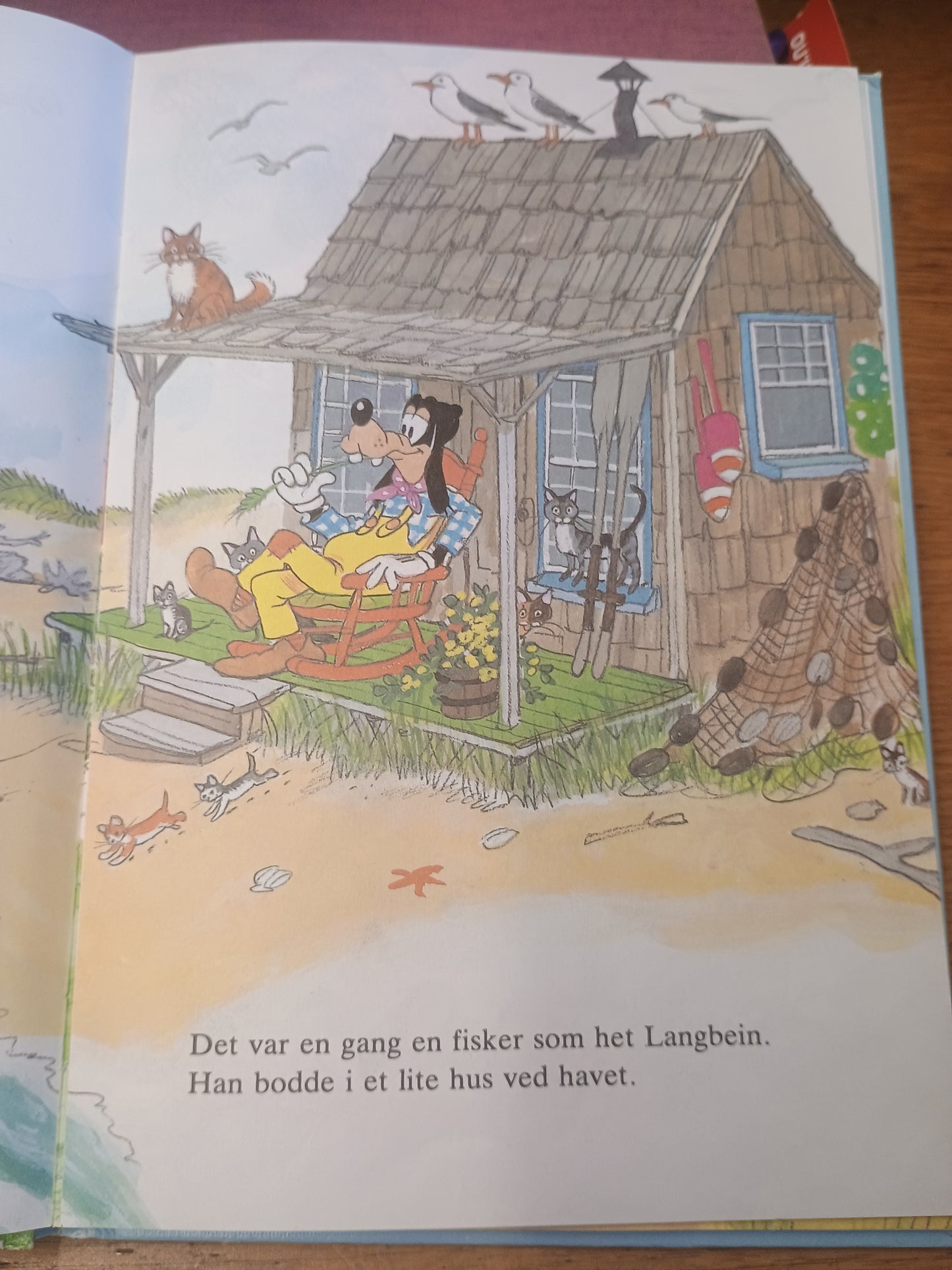 Langbein og tryllefisken, Walt Disney