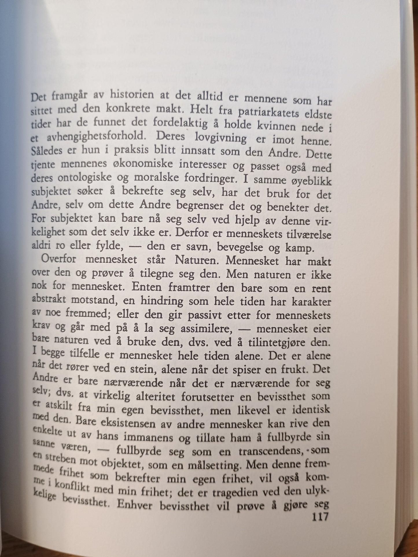 Det annet kjønn, Simone de Beauvoir