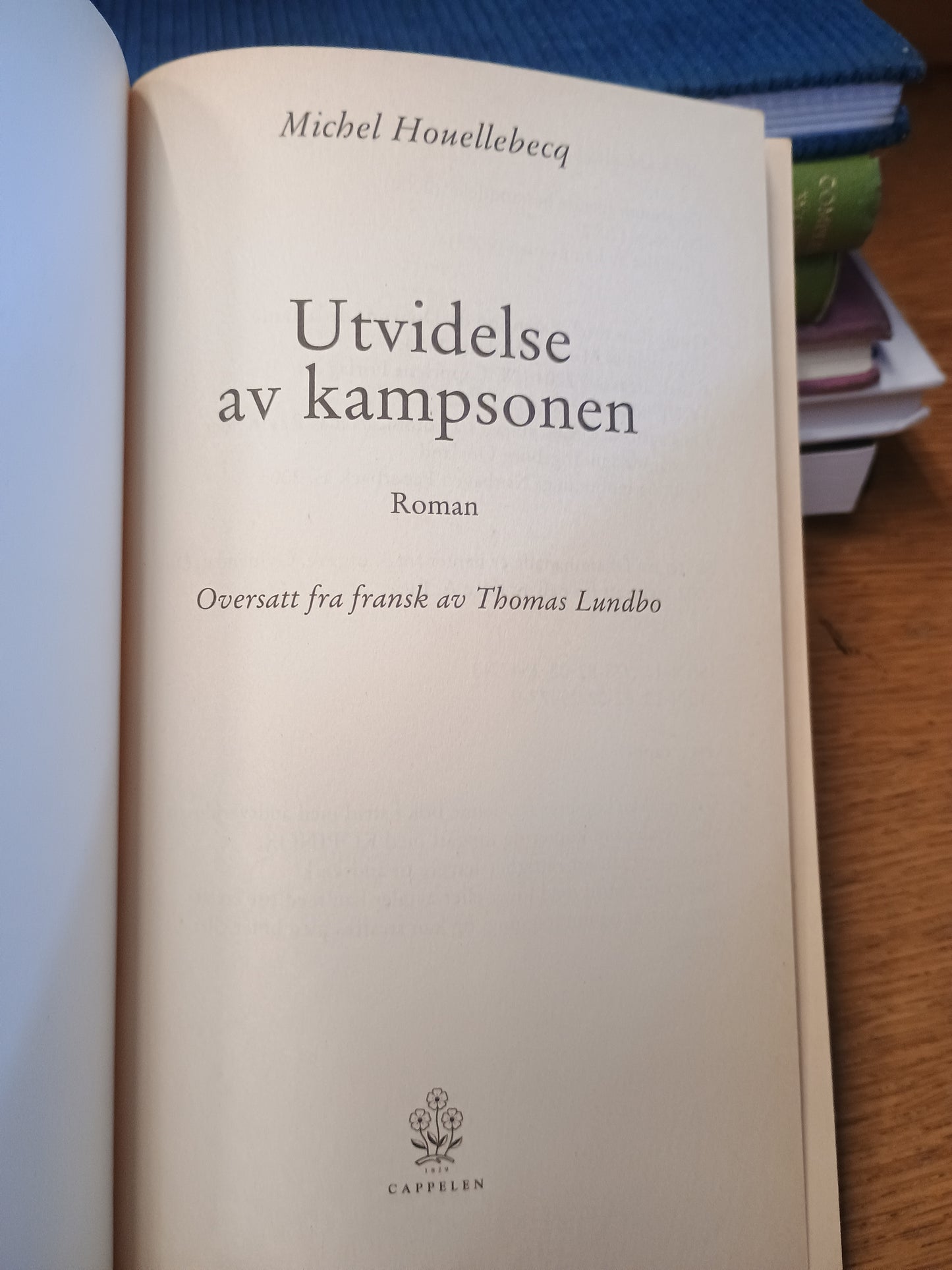Utvidelse av kampsonen, Michel Houellebecq