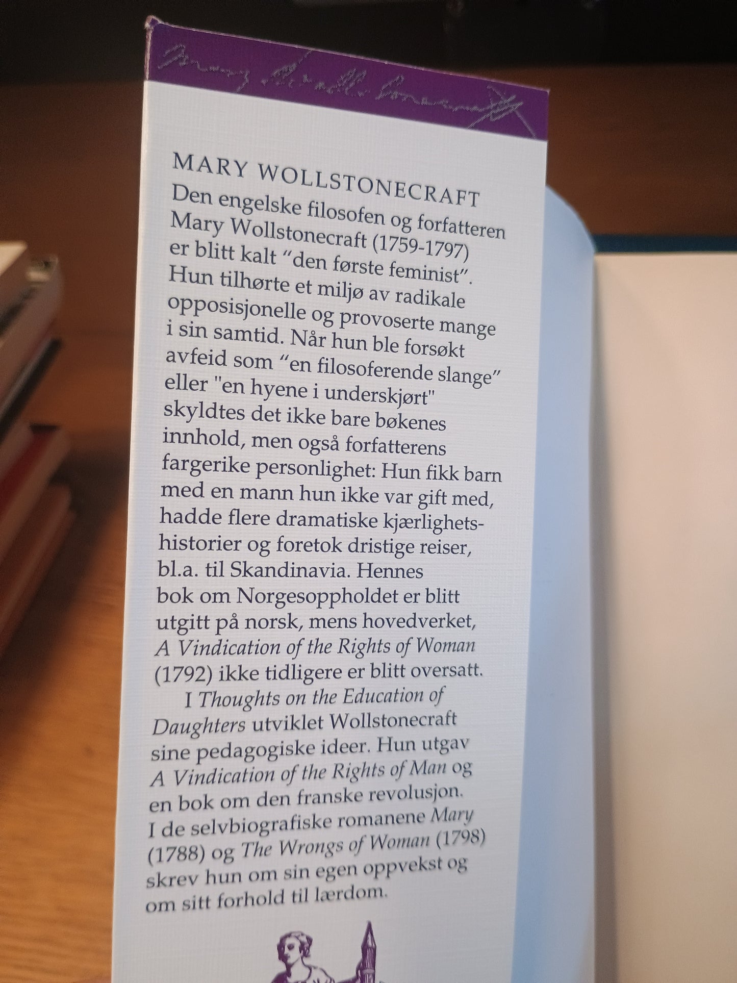 Feminismens klassikere, Anne H. Rønning og Toril Hanssen (red.)