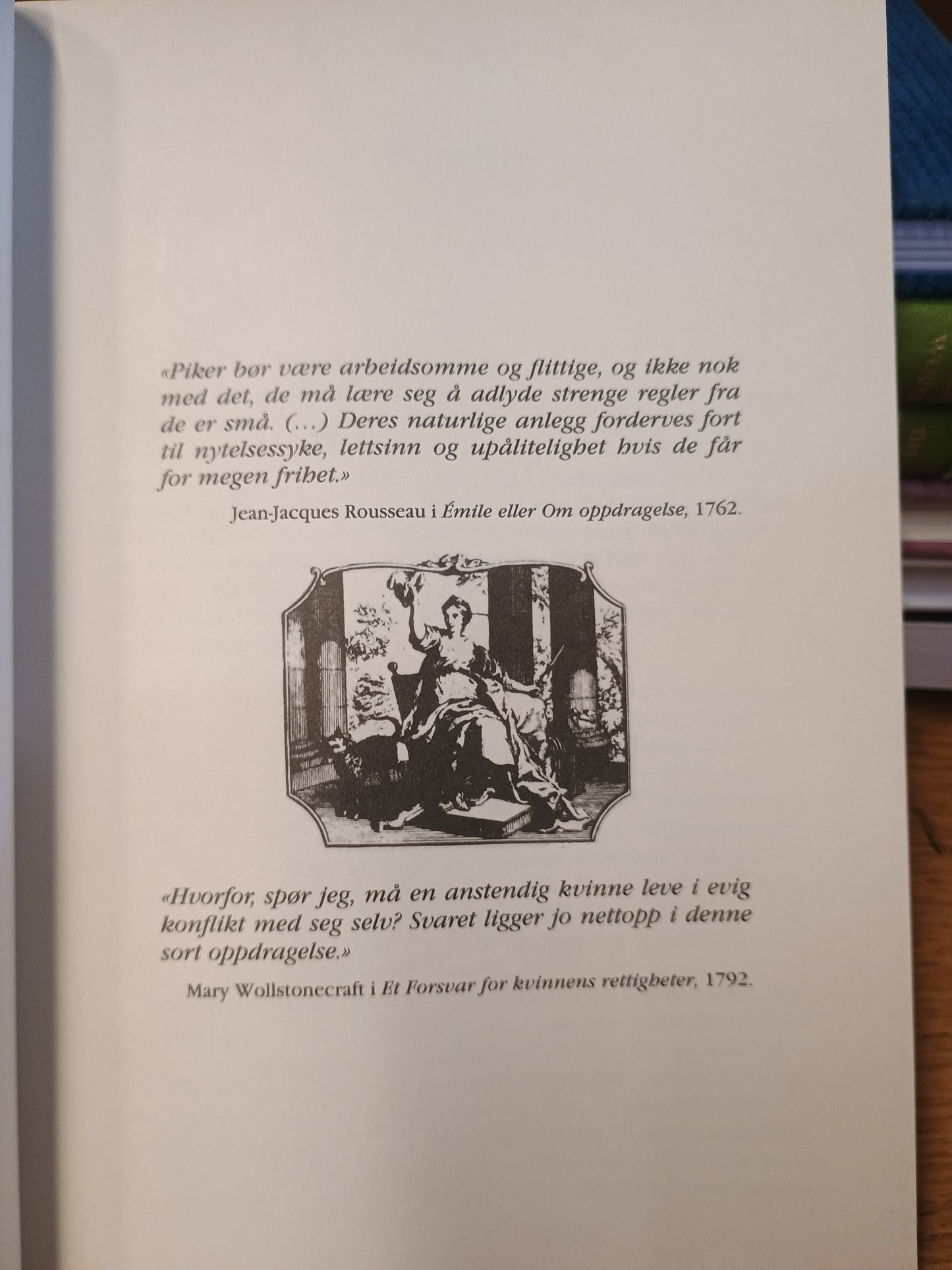 Feminismens klassikere, Anne H. Rønning og Toril Hanssen (red.)