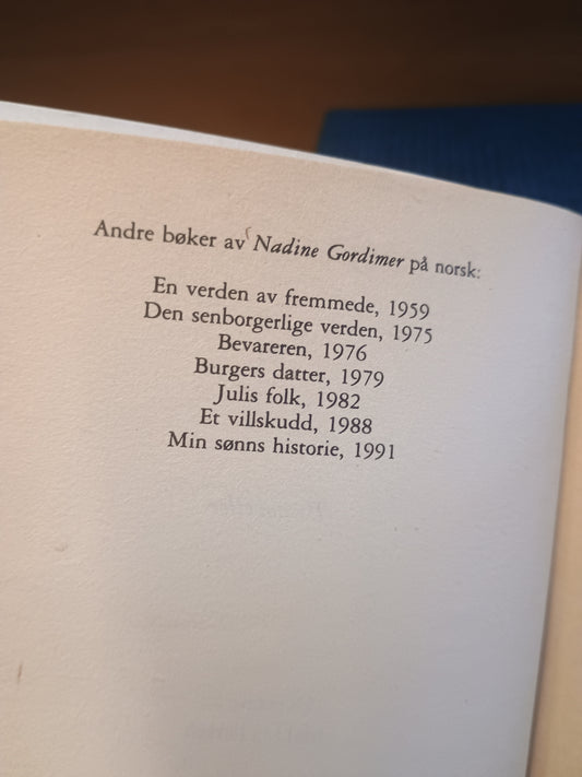 16 noveller, Nadine Gordimer