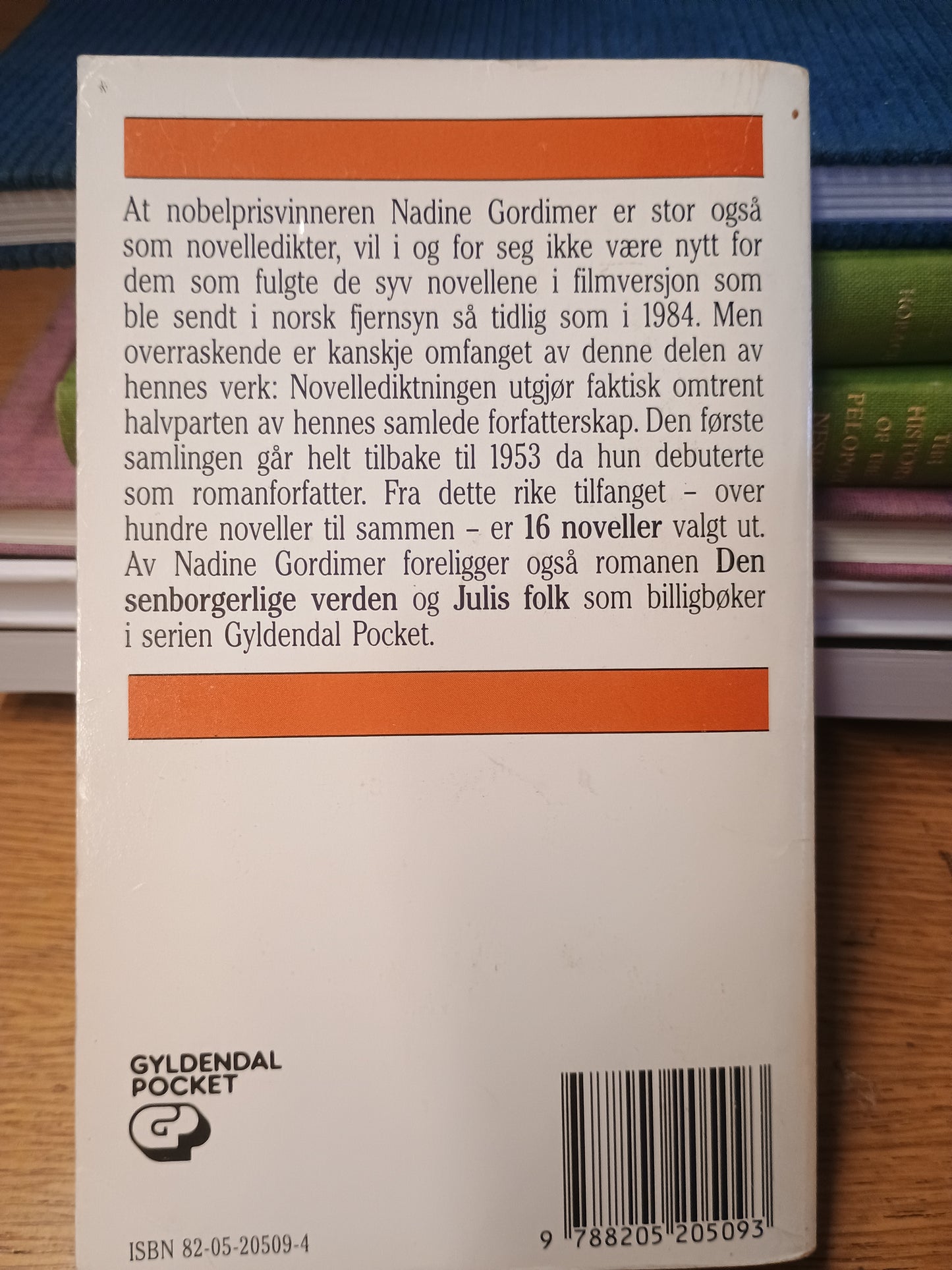 16 noveller, Nadine Gordimer