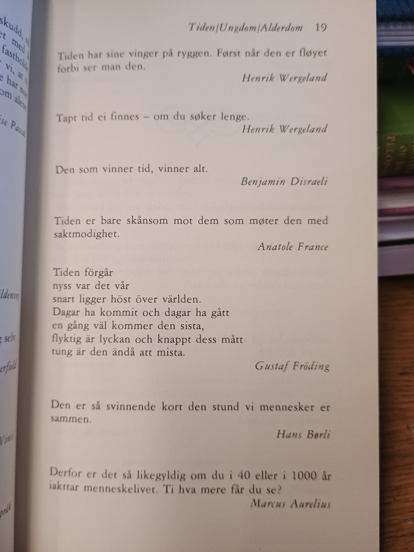 Godt sagt, Visdomsord - Ordspråk
