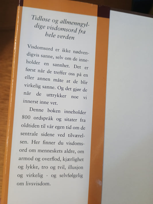 Visdomsord fra hele verden, Jørn Roeim