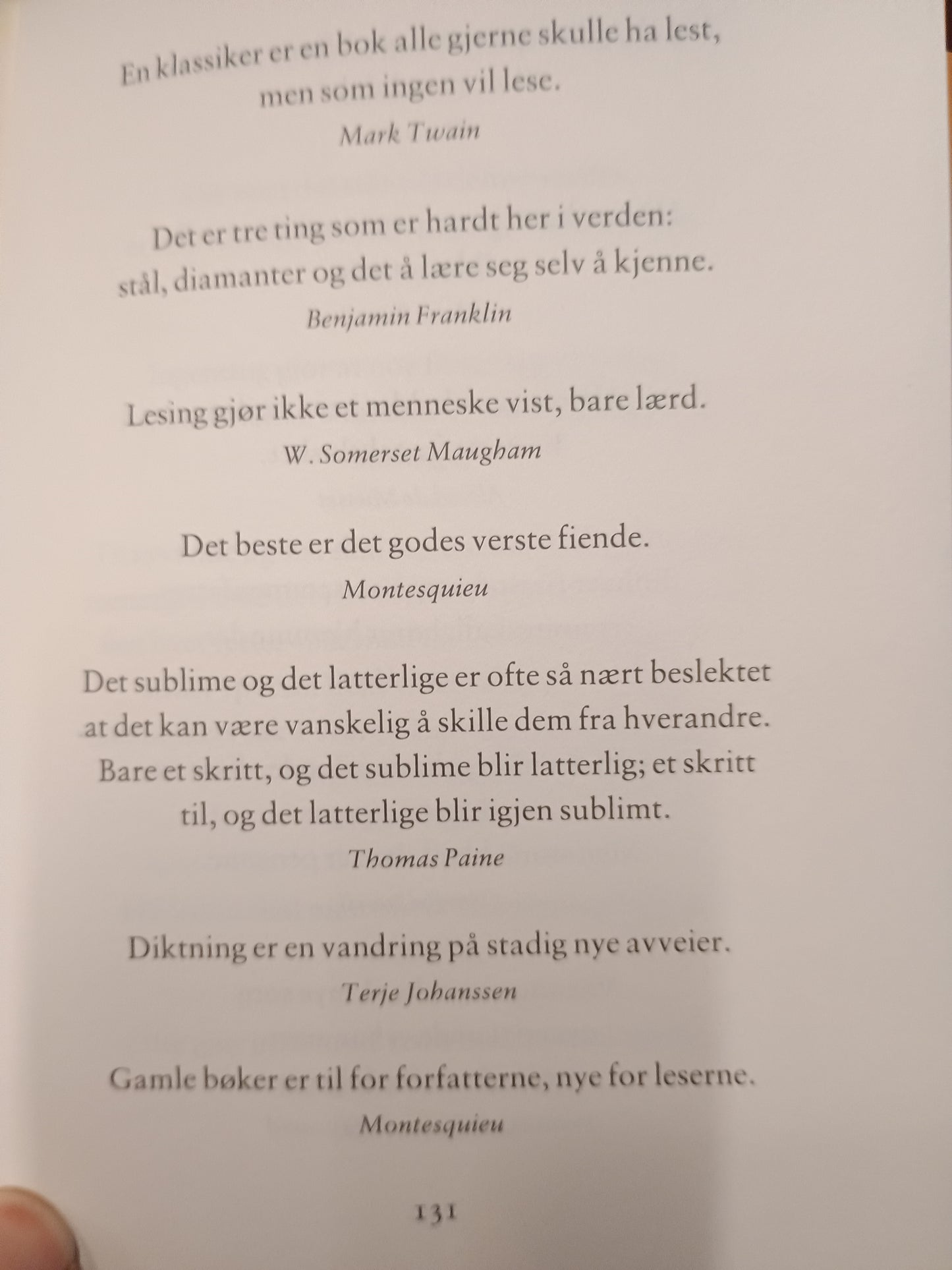 Visdomsord fra hele verden, Jørn Roeim