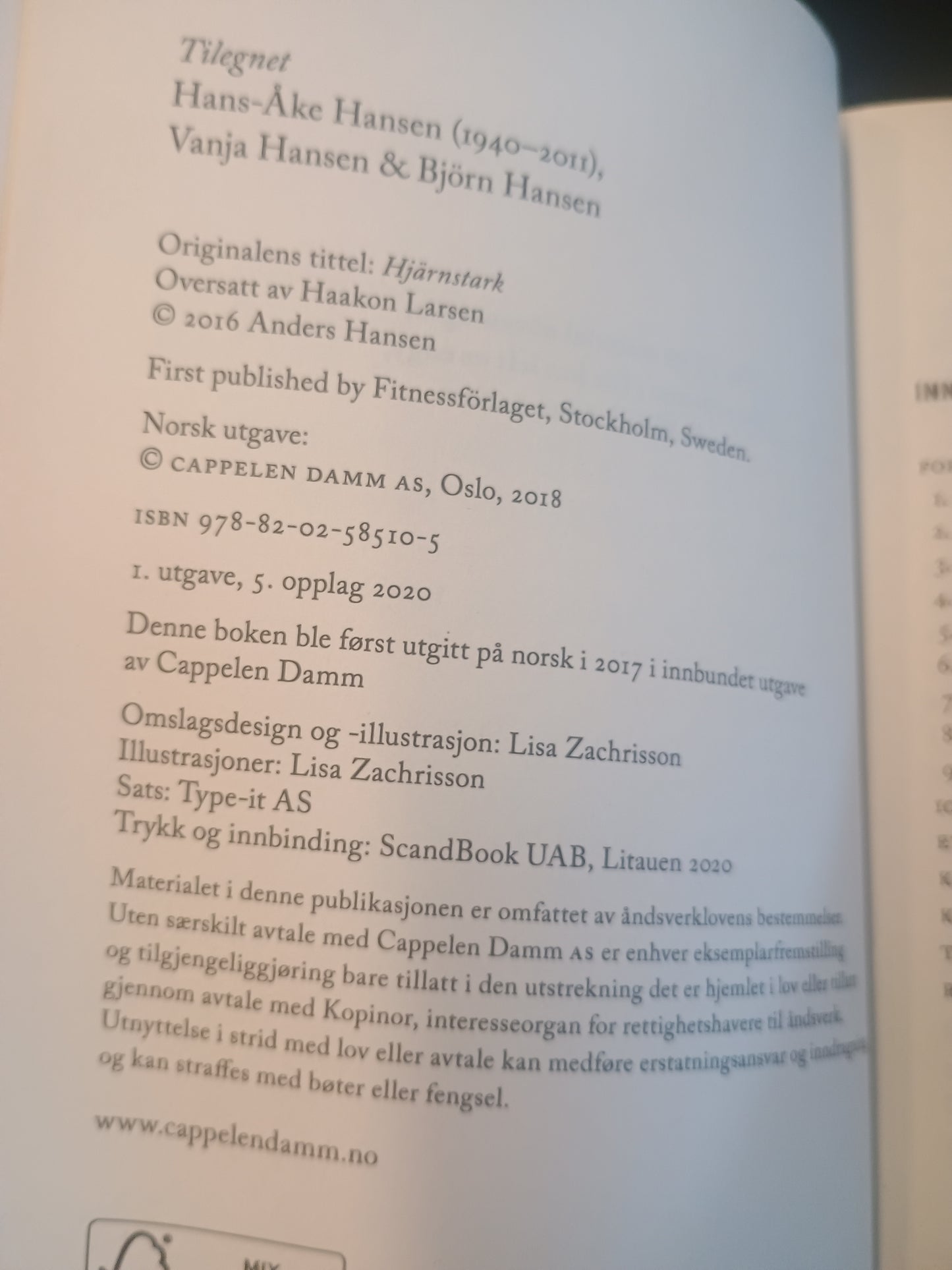 Bli hjernesterk, Tren deg lykkelig og smart, Anders Hansen