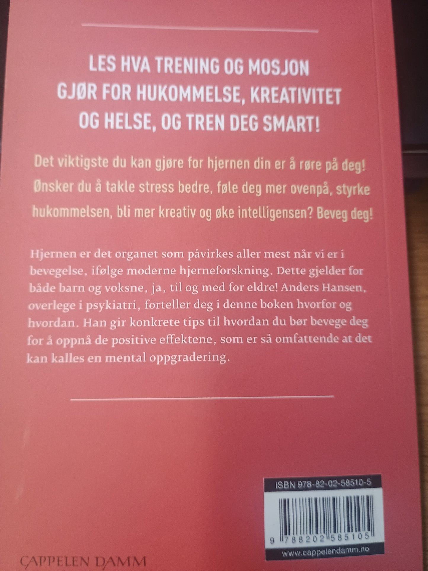 Bli hjernesterk, Tren deg lykkelig og smart, Anders Hansen