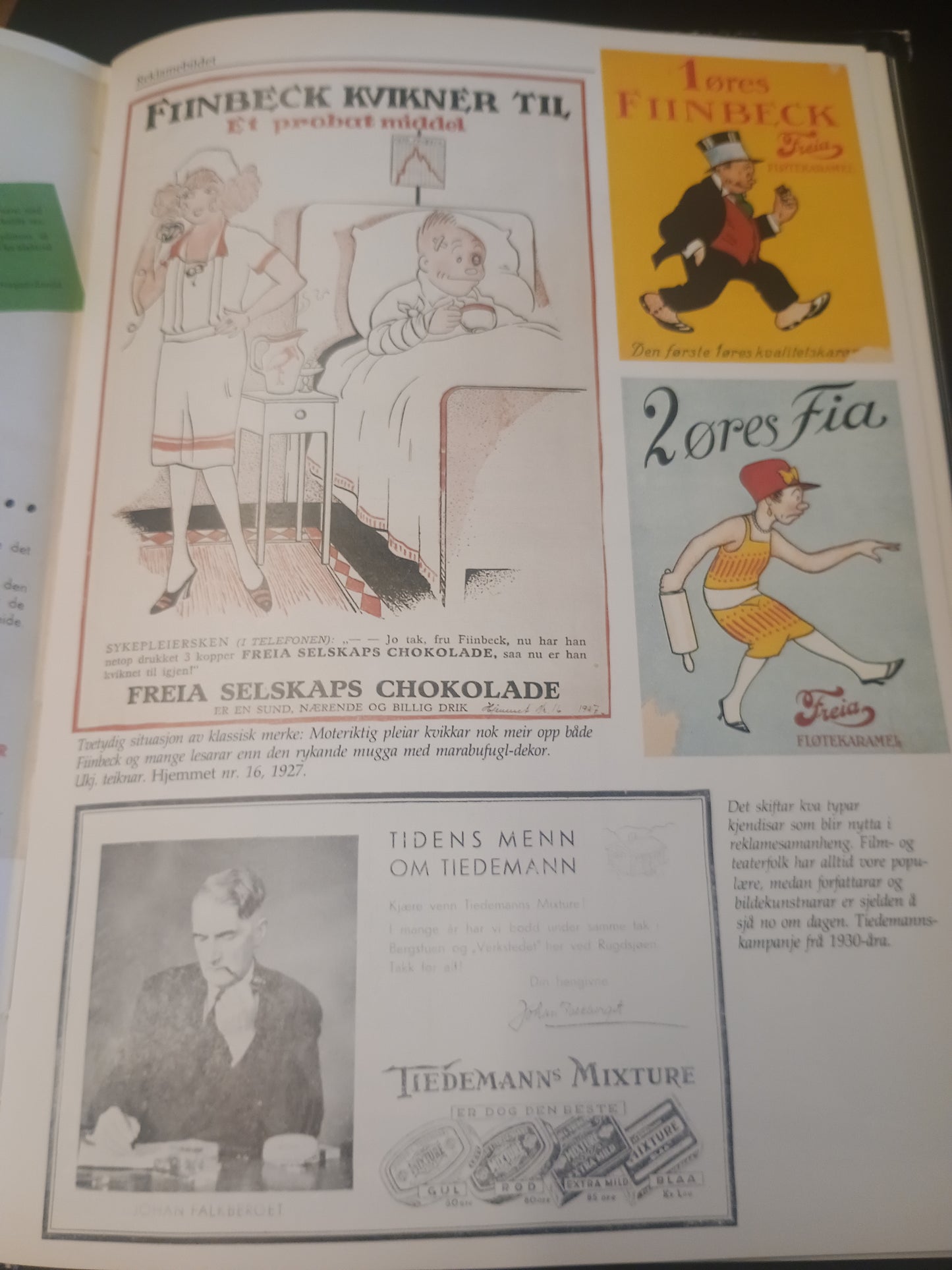 Reklamebilder, Norske annonser og plakatar frå århundreskiftet til i dag