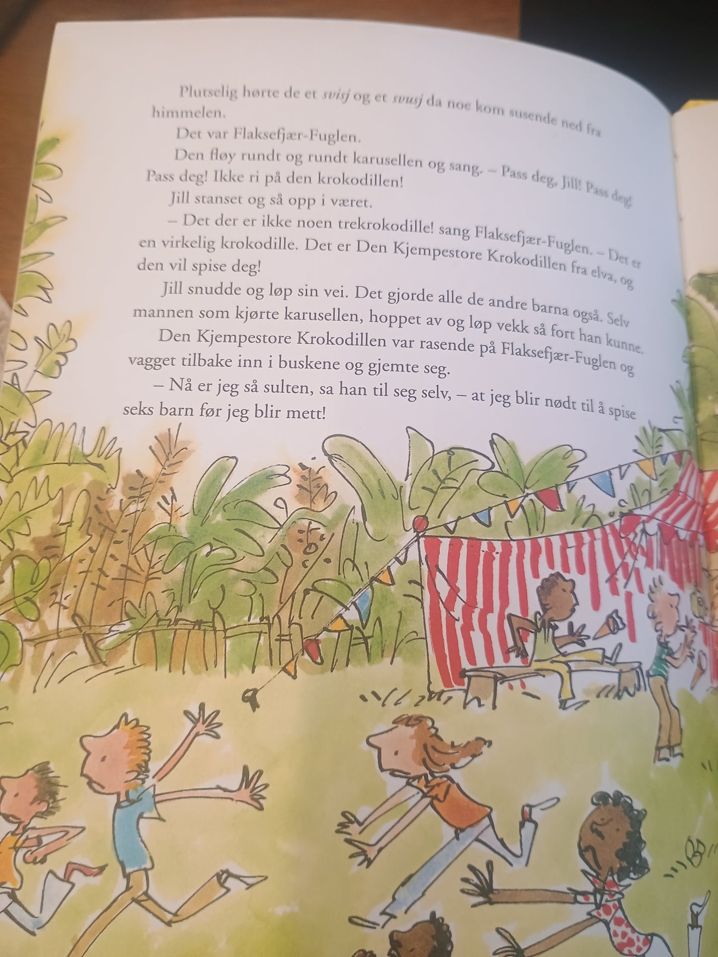 Den kjempestore krokodillen, Roald Dahl