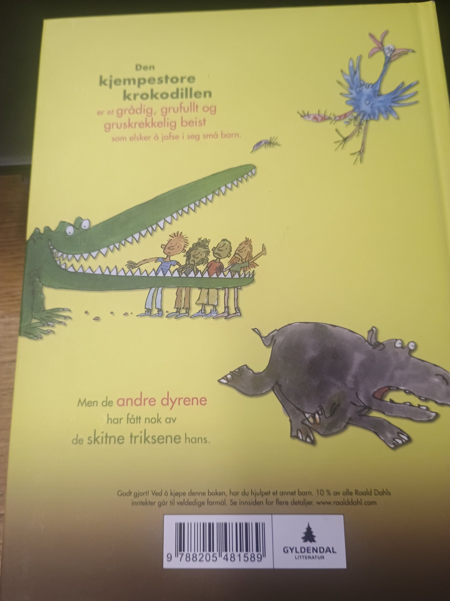 Den kjempestore krokodillen, Roald Dahl
