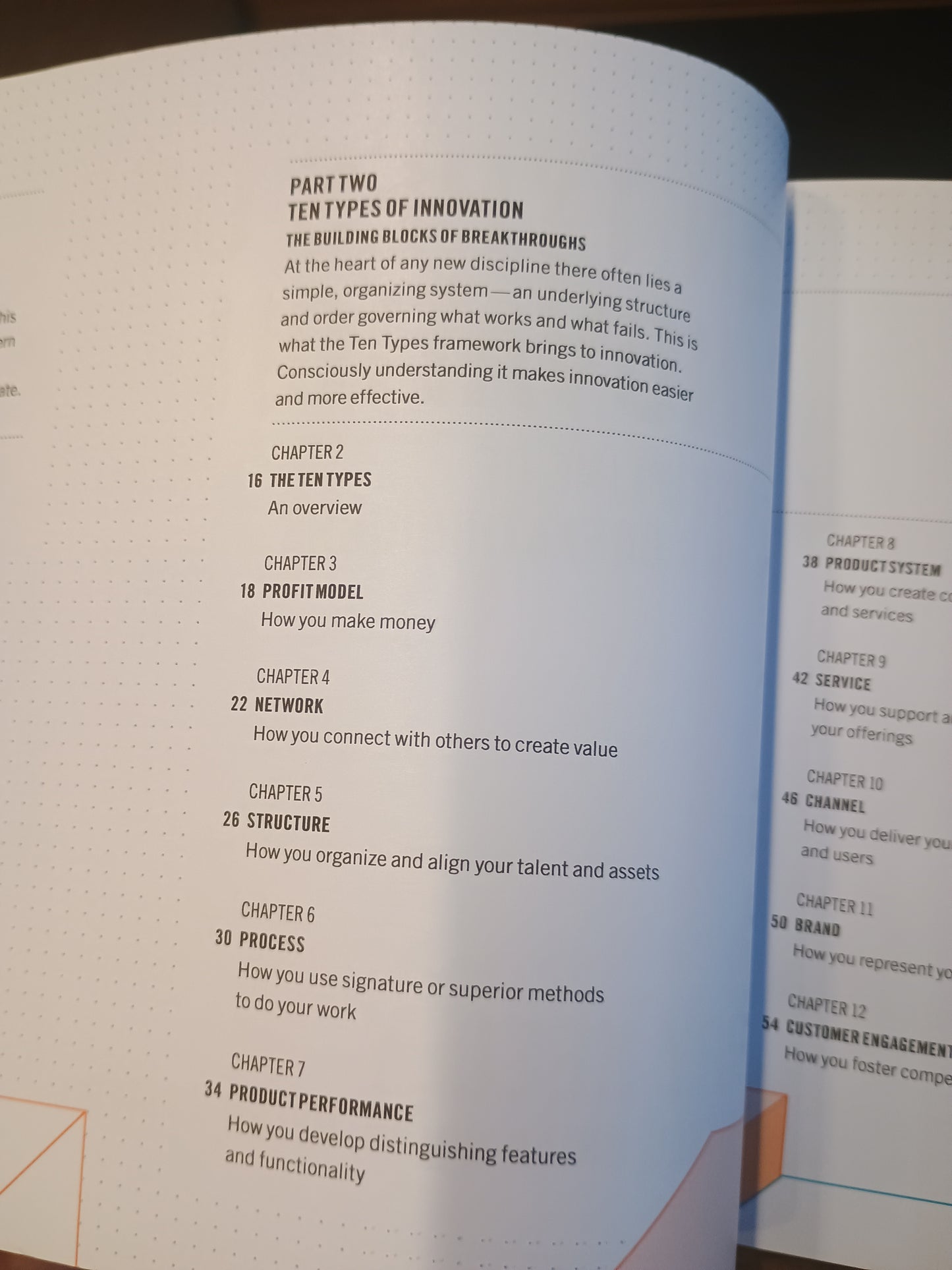 Ten types of innovation, The discipline of building breakthroughs