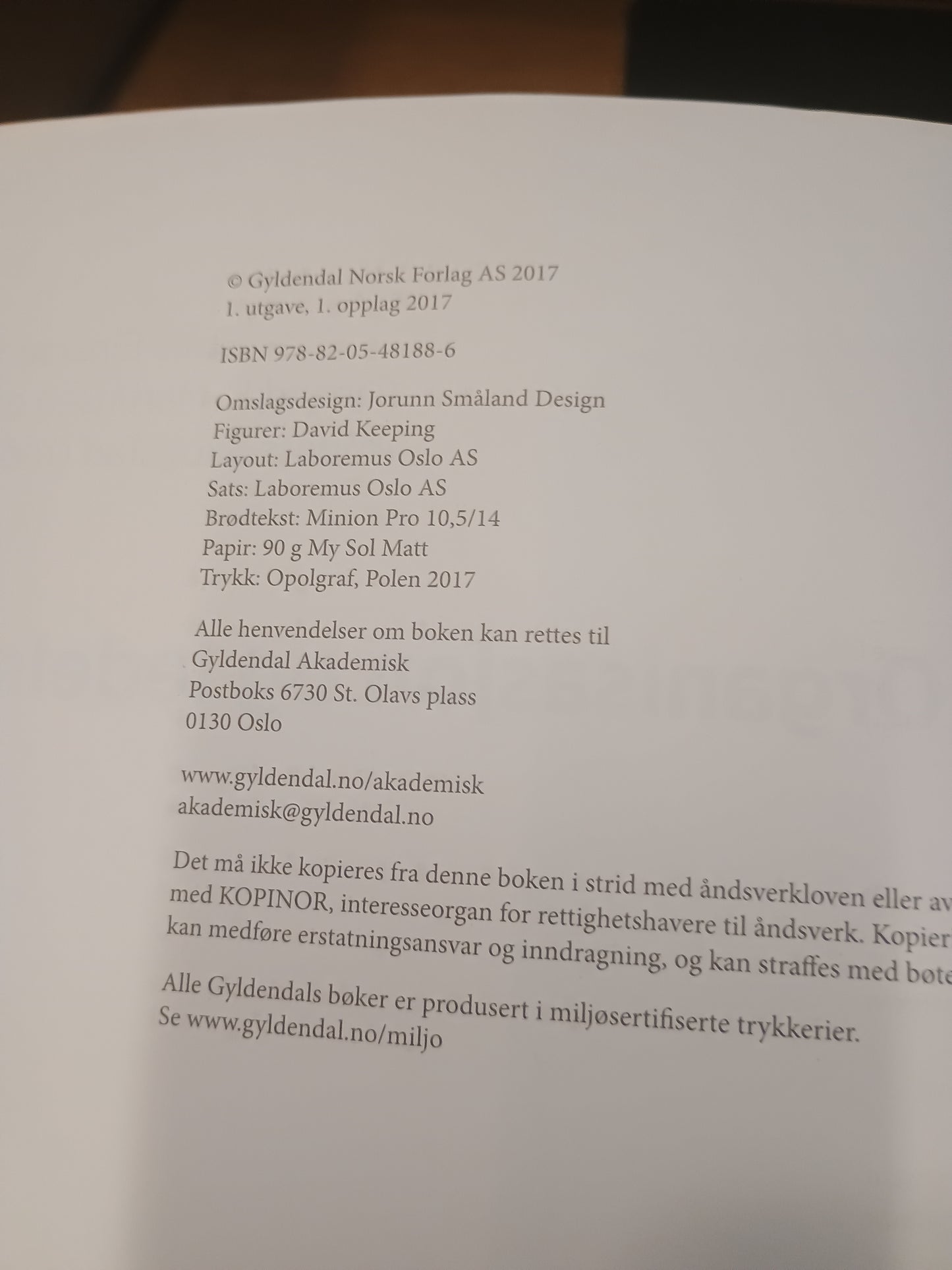 Organisasjon og ledelse, S. Einarsen, Ø. L. Martinsen, A. Skogstad