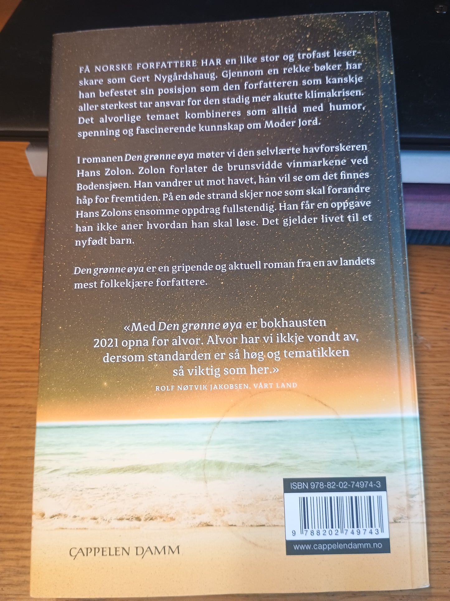 Den grønne øya, Gert Nygårdshaug
