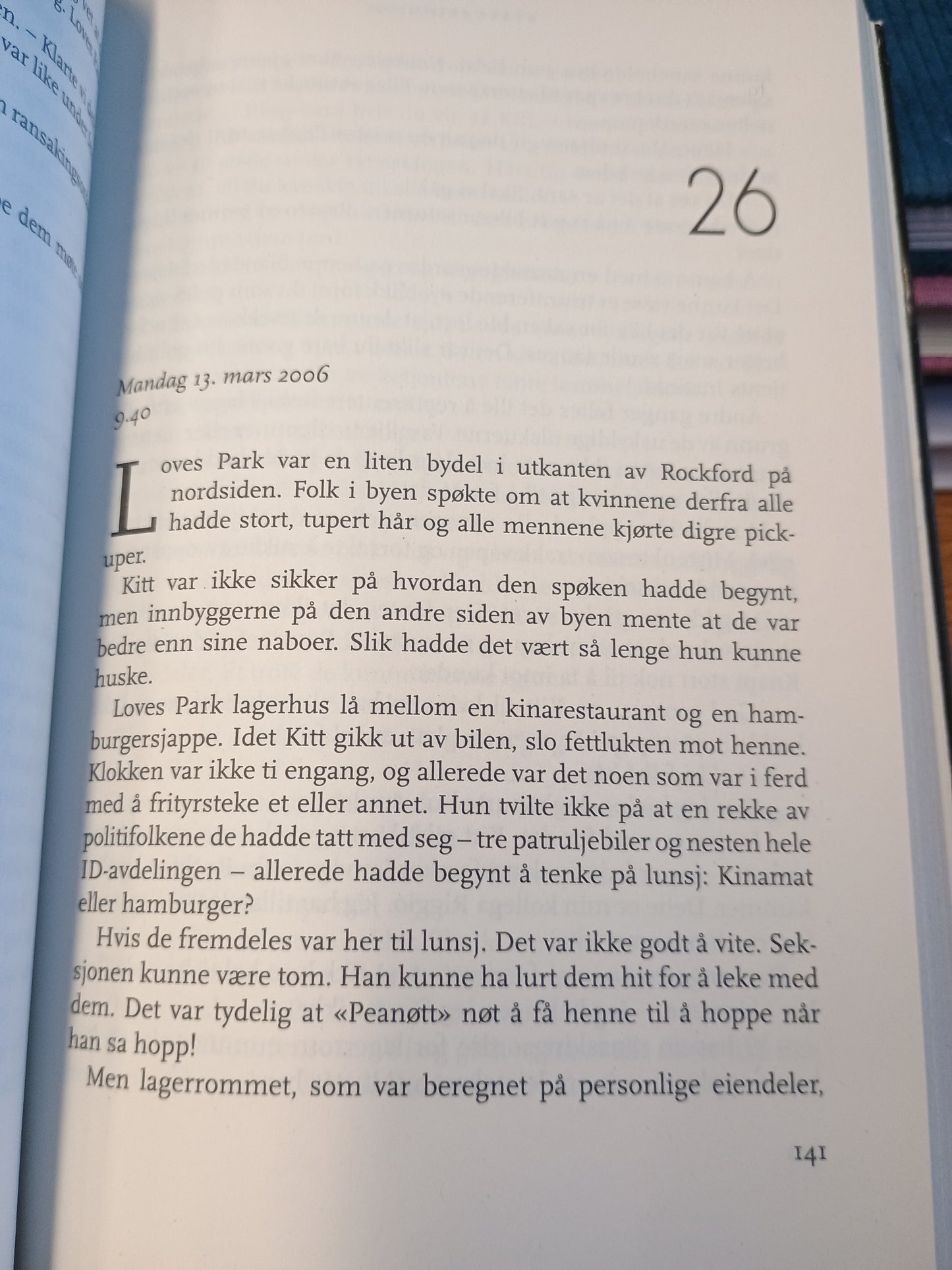 Englemorderen, Erica Spindler