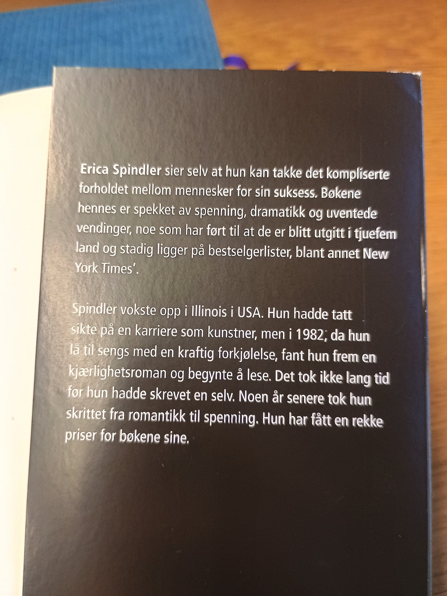 Englemorderen, Erica Spindler