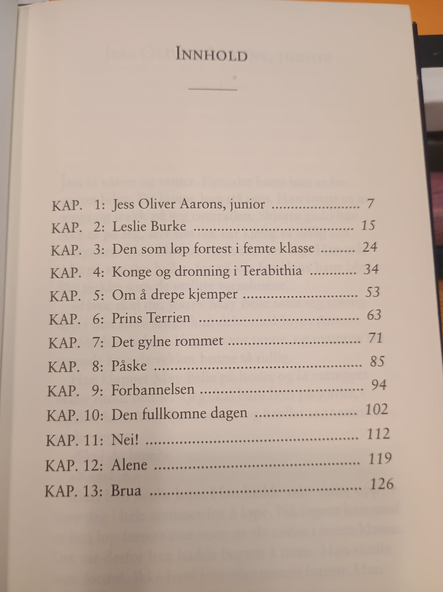 Alene på den andre siden, Katherine Paterson