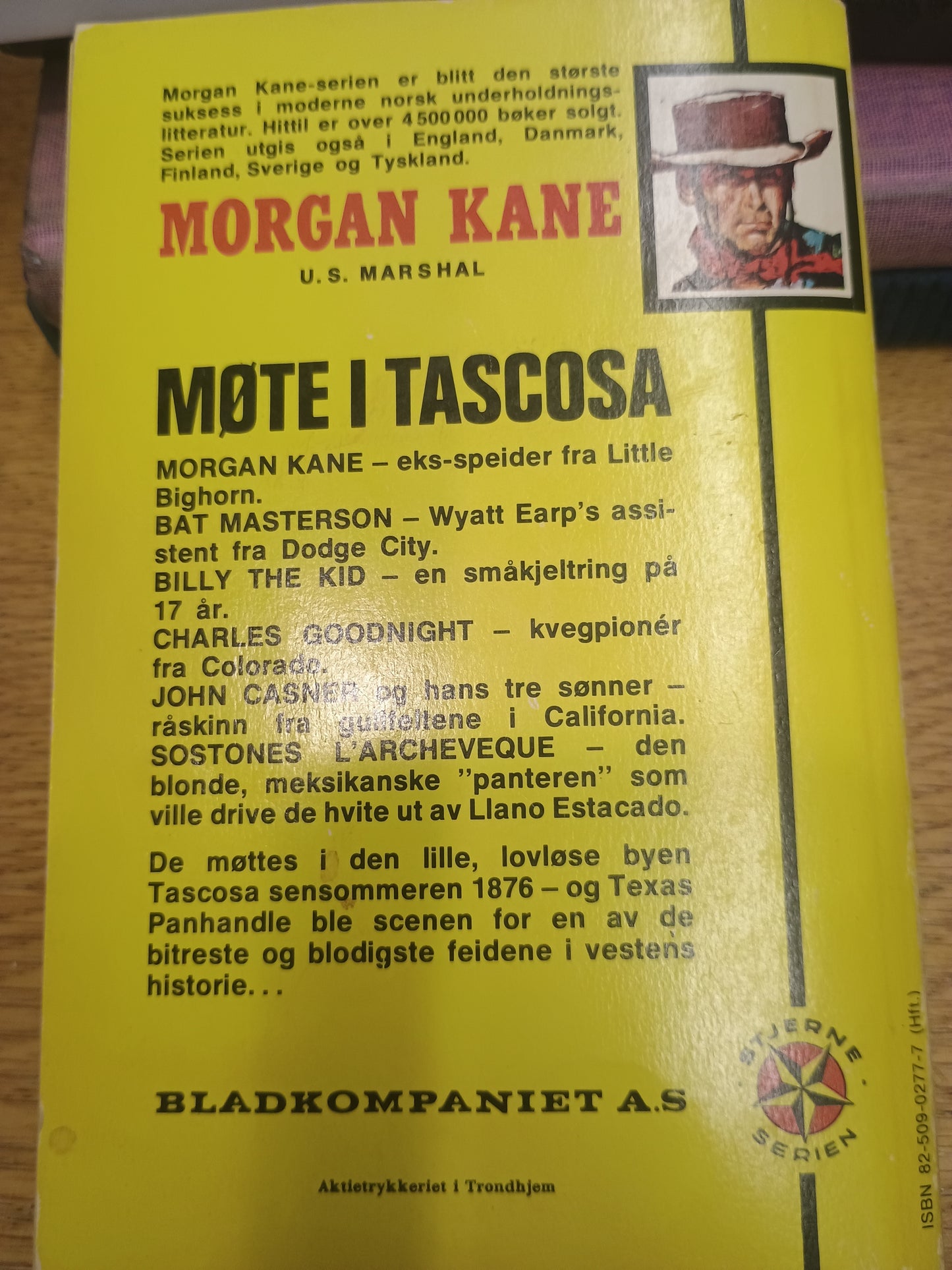 Morgan Kane, Møte i Tascota, Louis Masterson