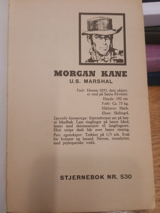 Morgan Kane, Blodsporet til Santa Fe, Louis Masterson