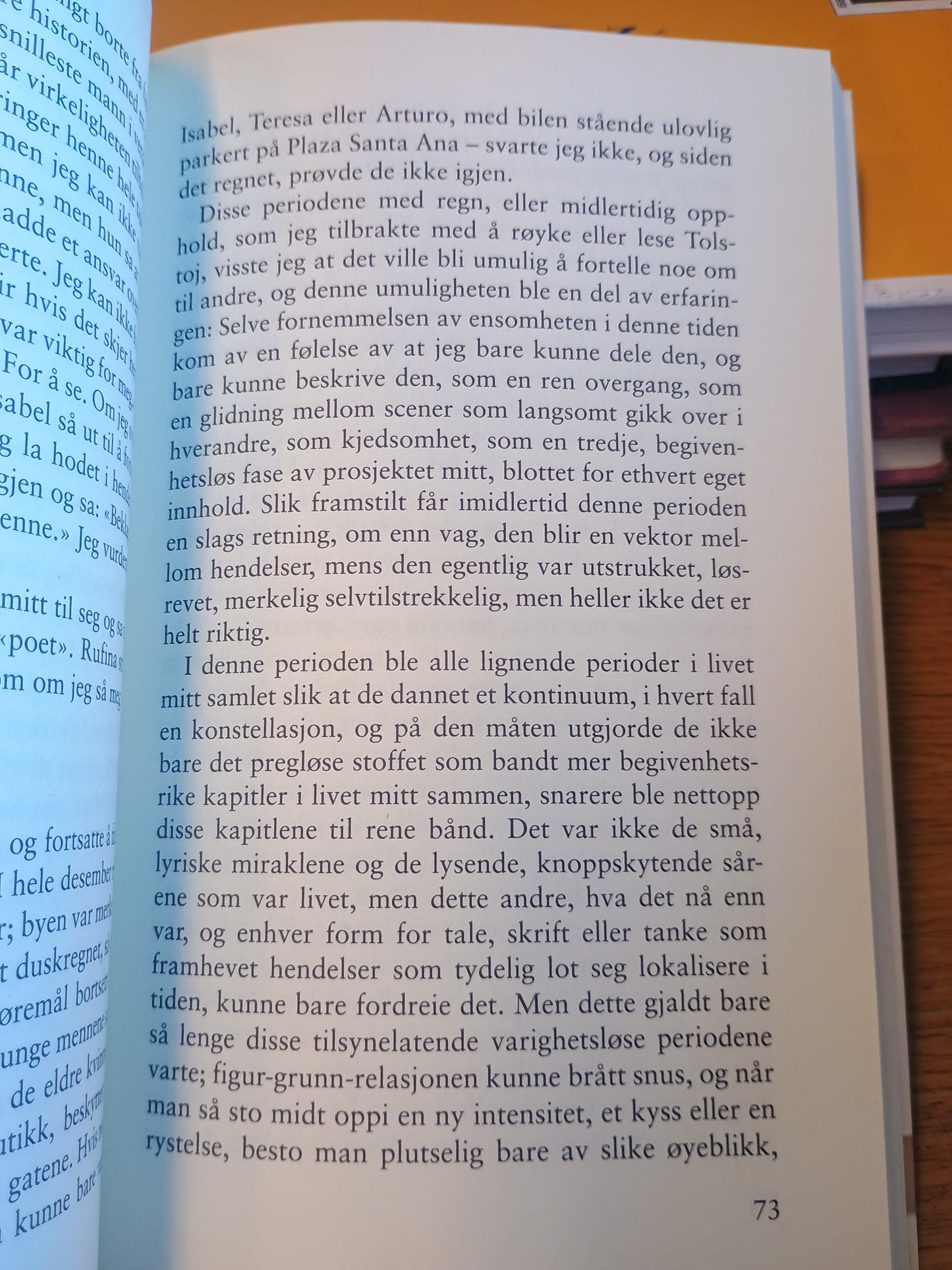På vei fra Atocha stasjon, Ben Lerner