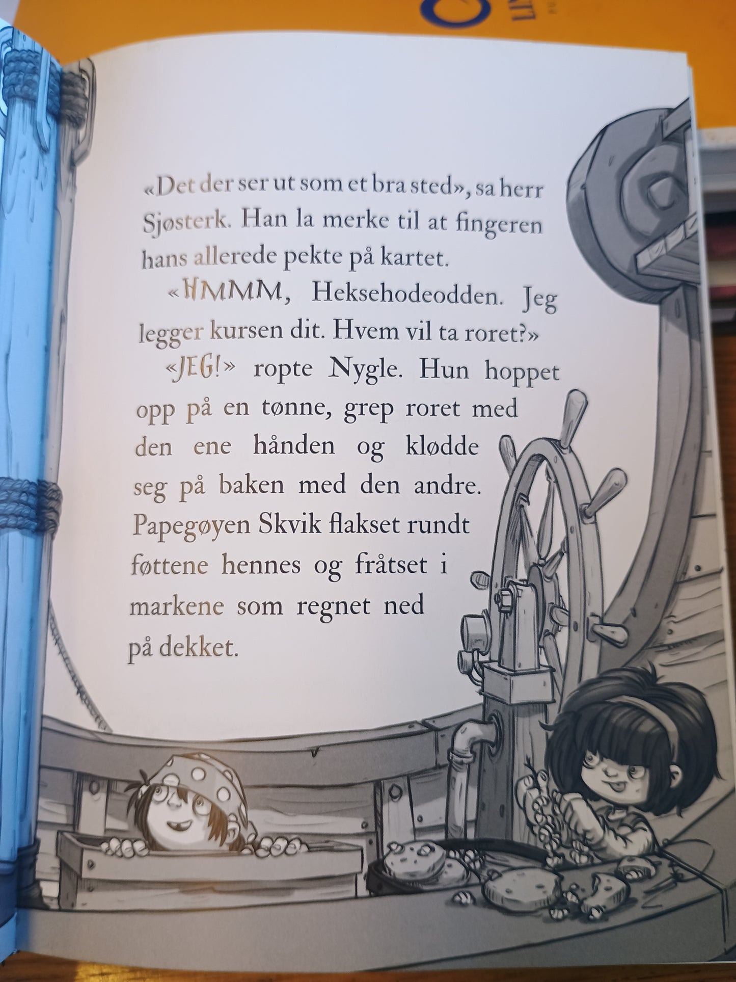 Piratene i gata og den forheksede grotten, Jonny Duddle