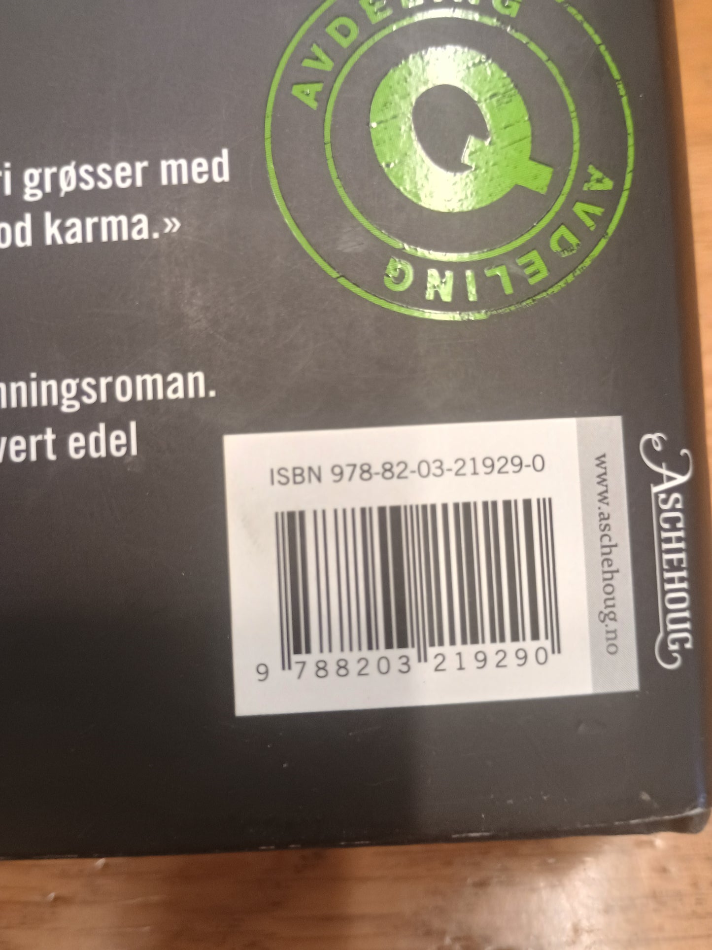 Den grenseløse, Jussi Adler-Olsen