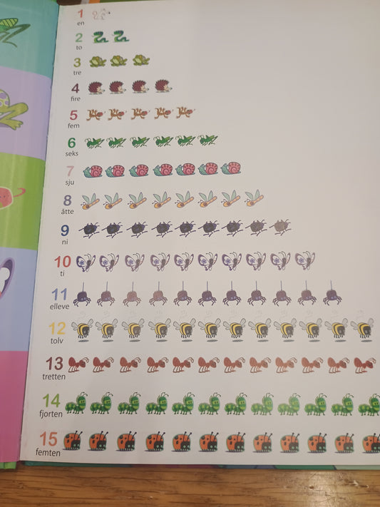 6 boken min, En bok om seks og tallbilder