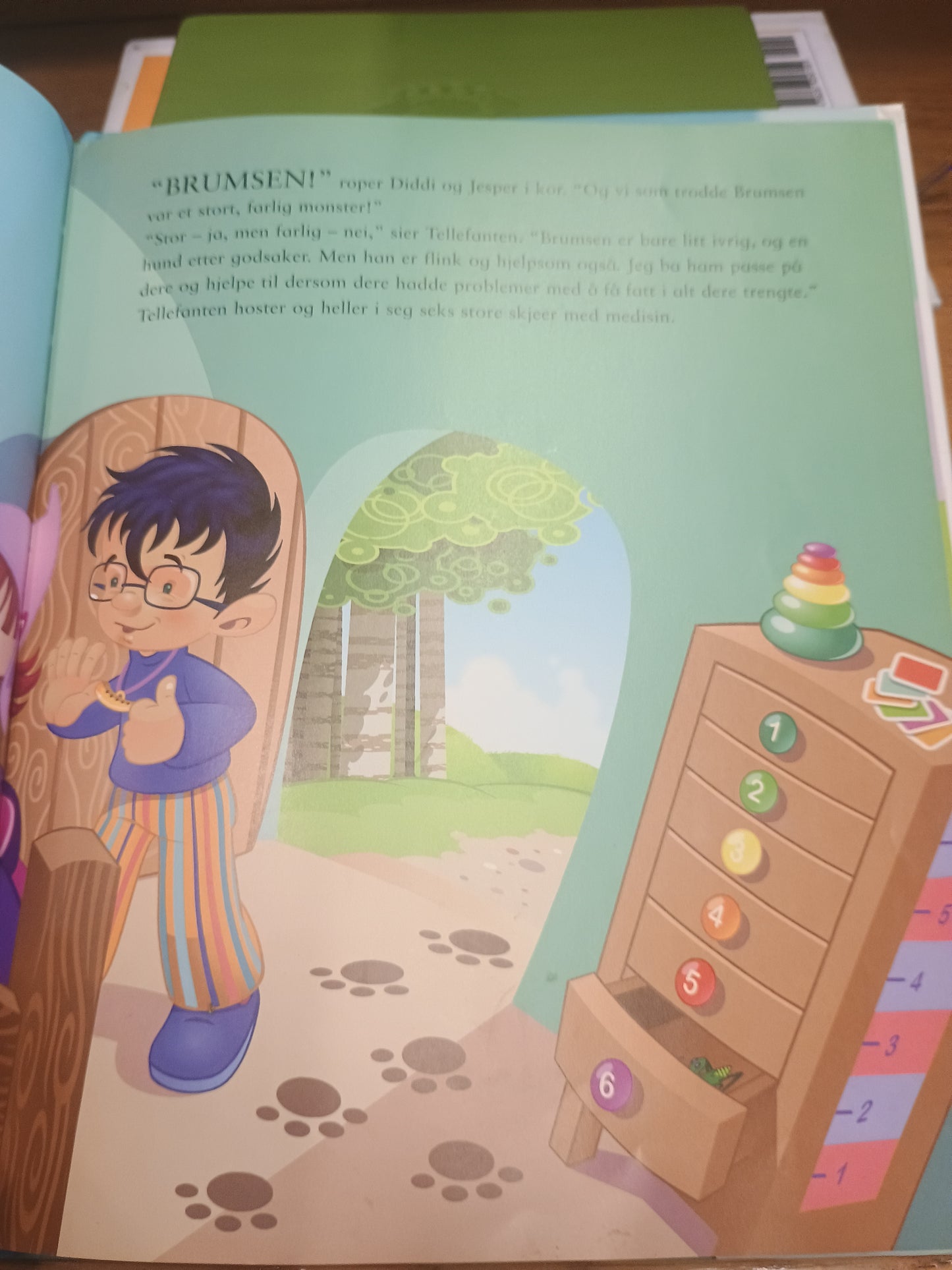6 boken min, En bok om seks og tallbilder
