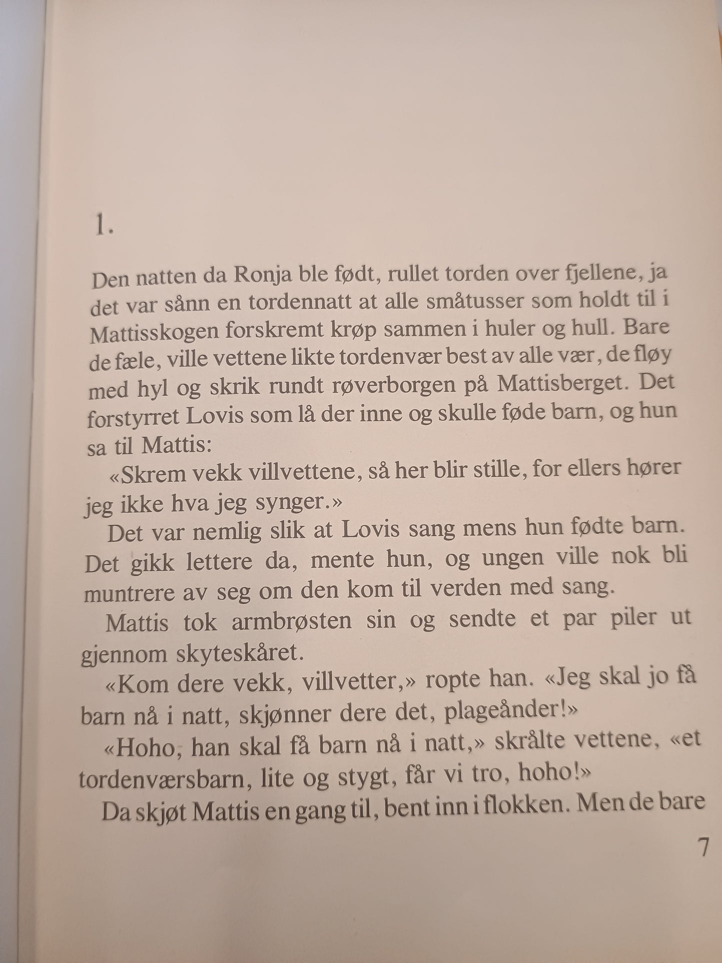 Ronja Røverdatter, Astrid Lindgren
