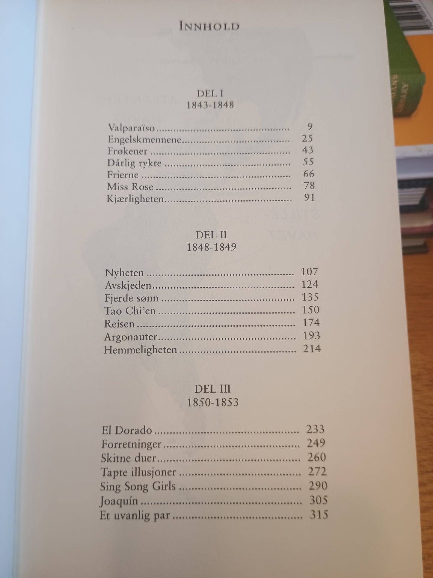 En lykkens datter, Isabel Allende