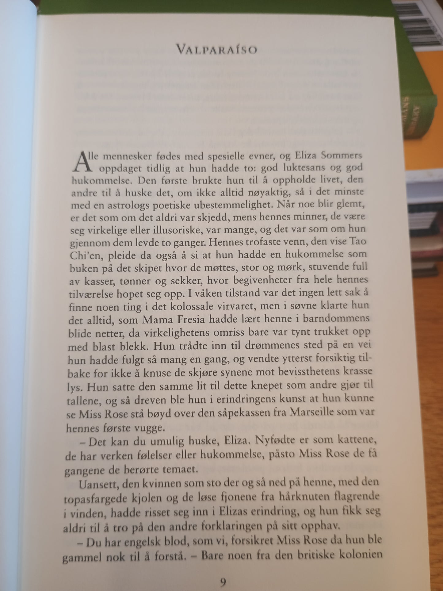 En lykkens datter, Isabel Allende