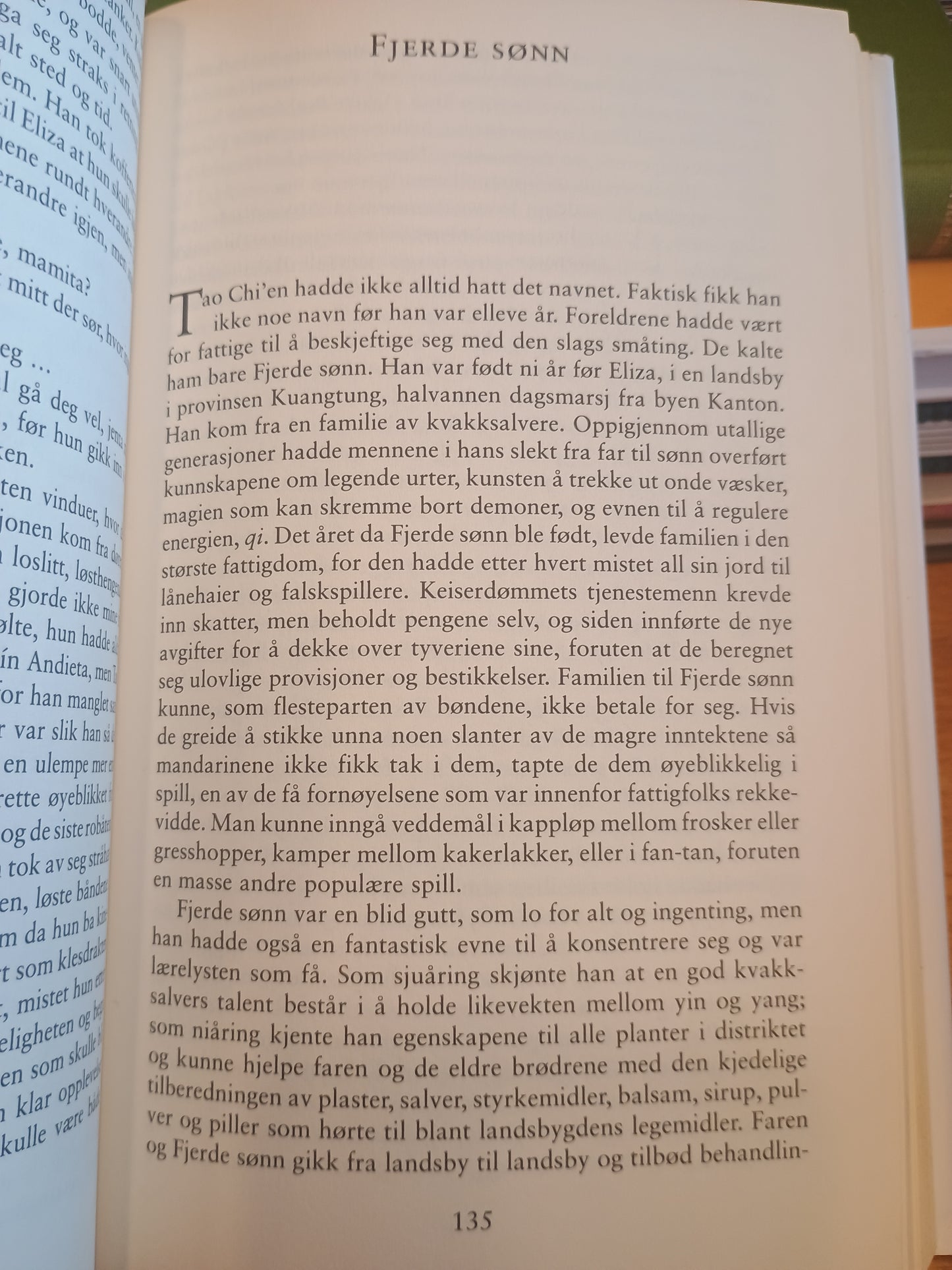 En lykkens datter, Isabel Allende