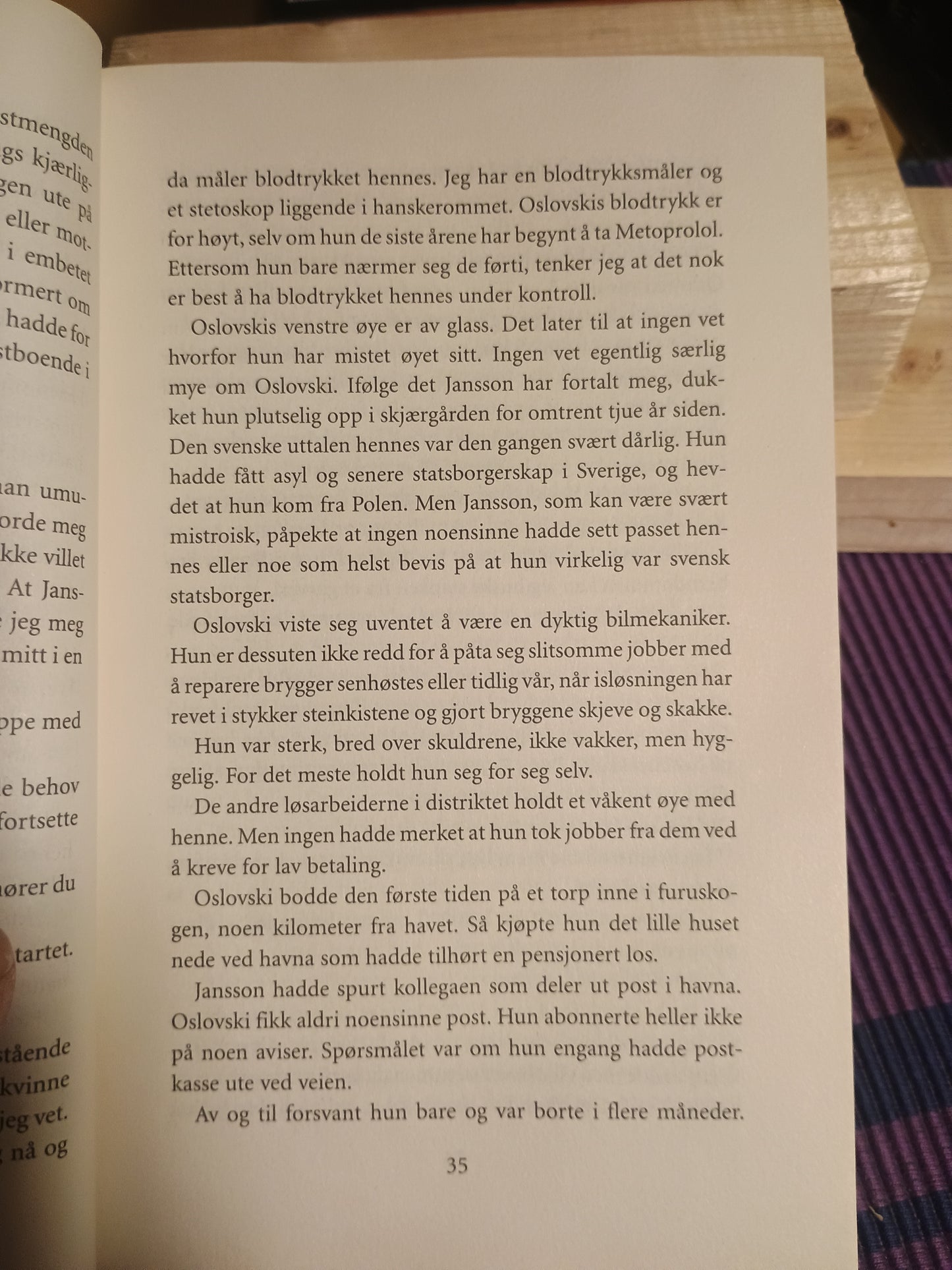 Svenske gummistøvler, Henning Mankell