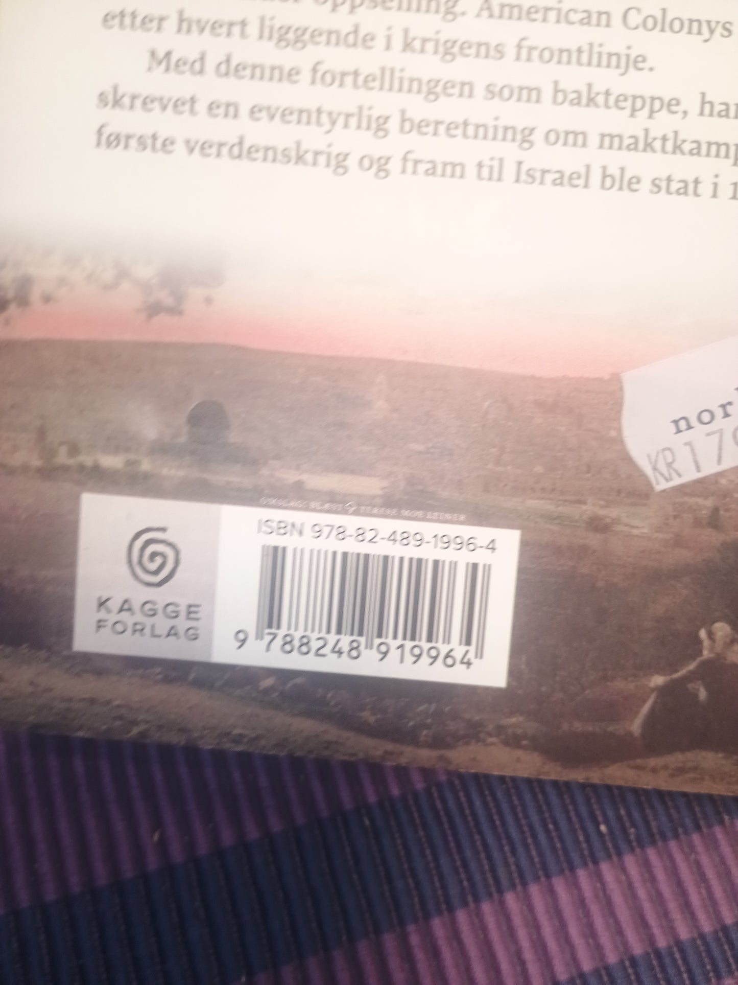 Salongen i Jerusalem: Tro, krig og spionasje, Odd Karsten Tveit