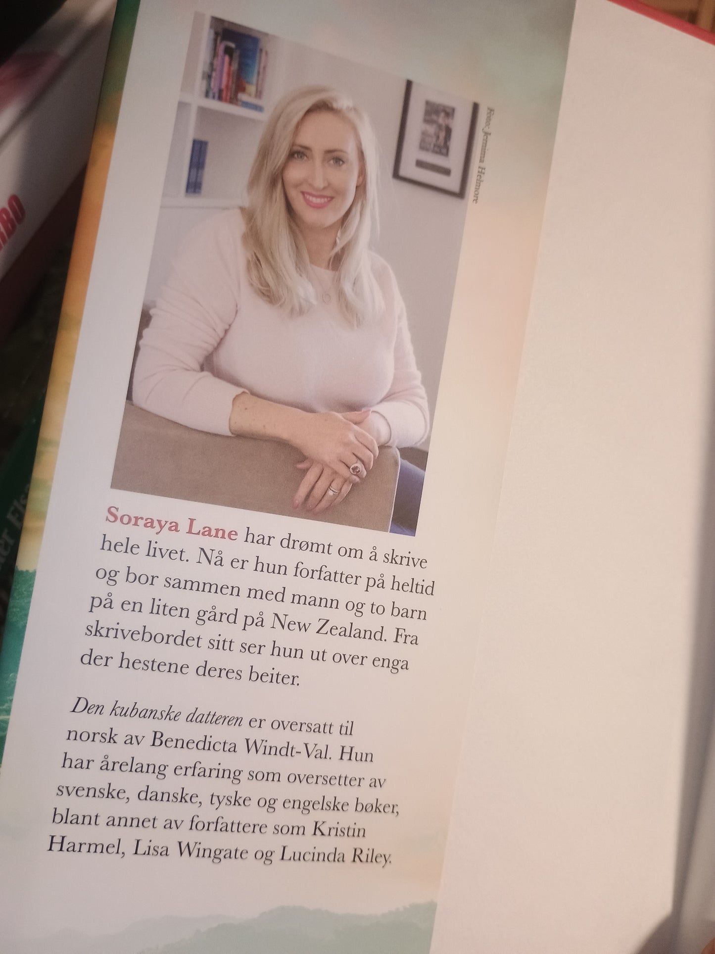 Den kubanske datteren, Soraya Lane
