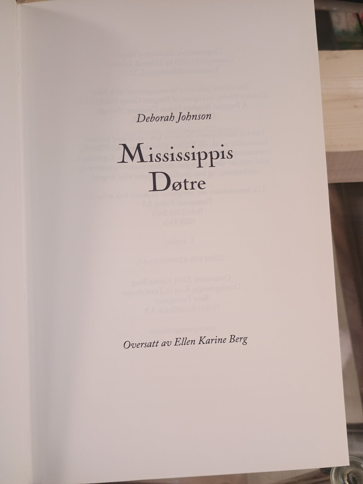 Mississippis døtre, Deborah Johnson